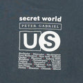 1992 Peter Gabriel Secret World Tour Shirt