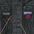 1984 Judas Priest Defenders Tour Crew Leather Jacket