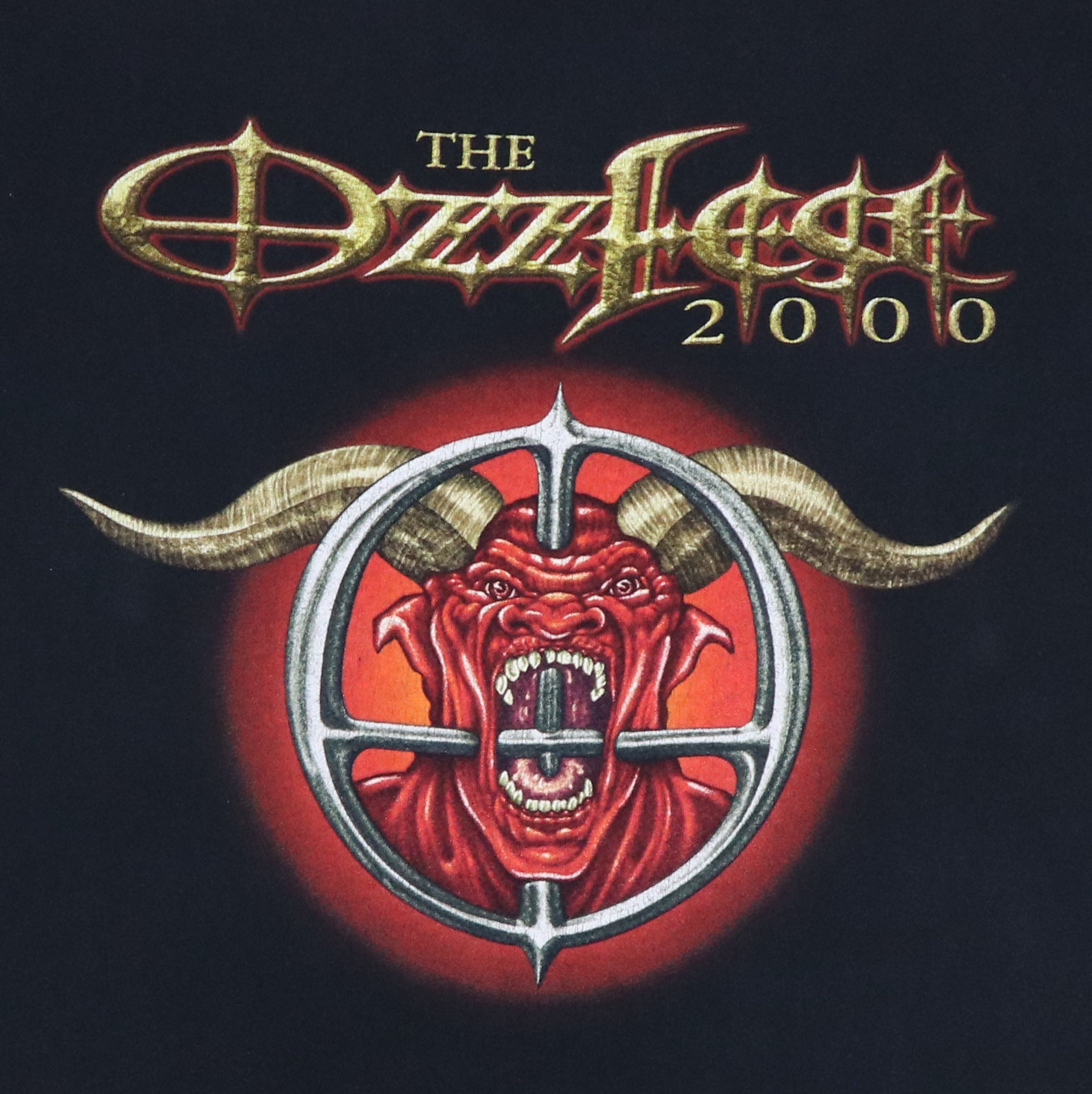 2000 Ozzy Osbourne Ozzfest Tour Shirt | Authentic Vintage Tee