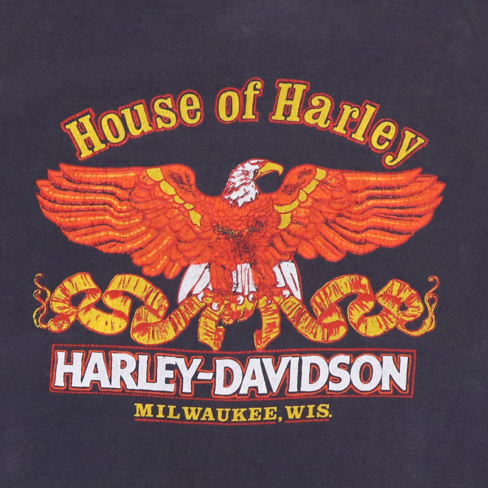 1980s Harley Davidson Hog Wild Miss Piggy Shirt | Vintage Tee