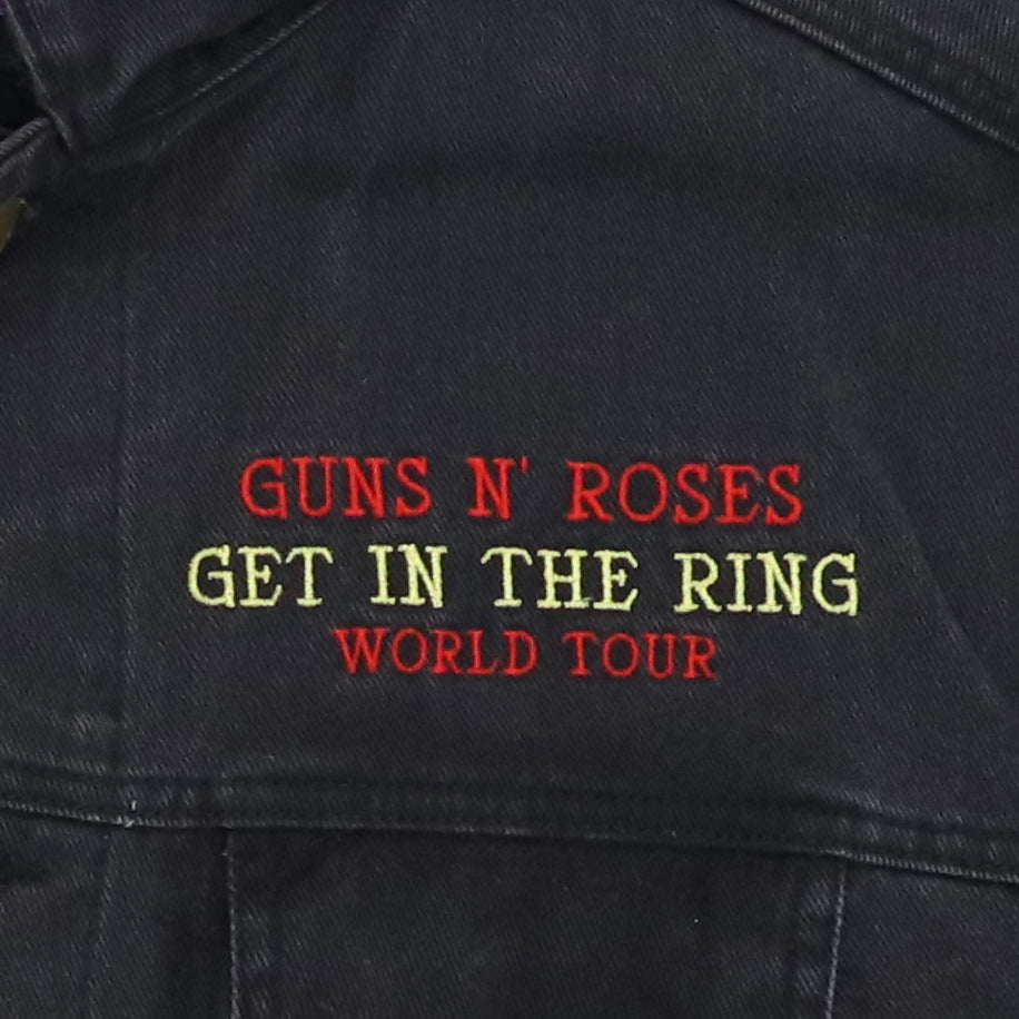 1991 Guns N Roses Tour Denim Jacket | Authentic Vintage Jacket