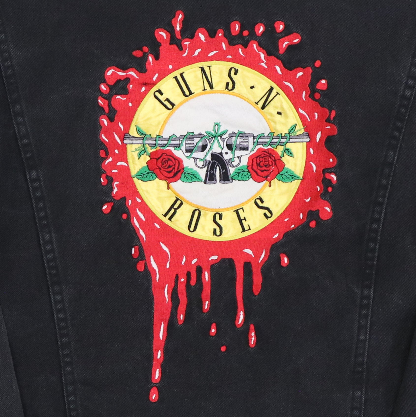 1991 Guns N Roses Tour Denim Jacket | Authentic Vintage Jacket