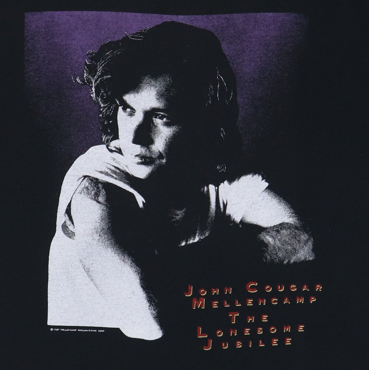 1987 John Cougar Mellencamp The Lonesome Jubilee Shirt