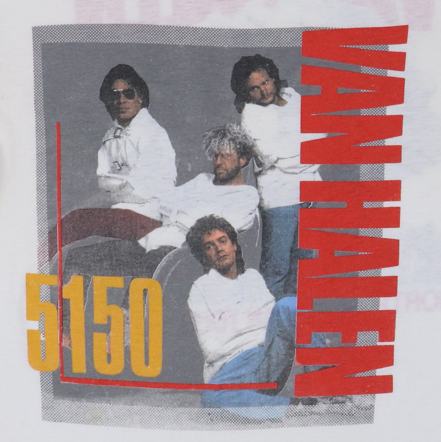 1986 Van Halen 5150 Tour Shirt