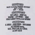 1994 Cincinnati Jazz Festival R Kelly Jodeci SWV Concert Shirt