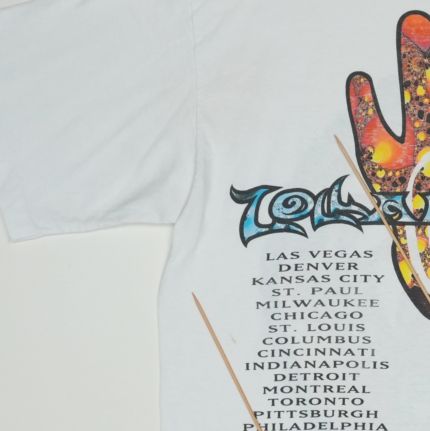 1994 Lollapalooza Music Festival Tour Shirt | Authentic Vintage