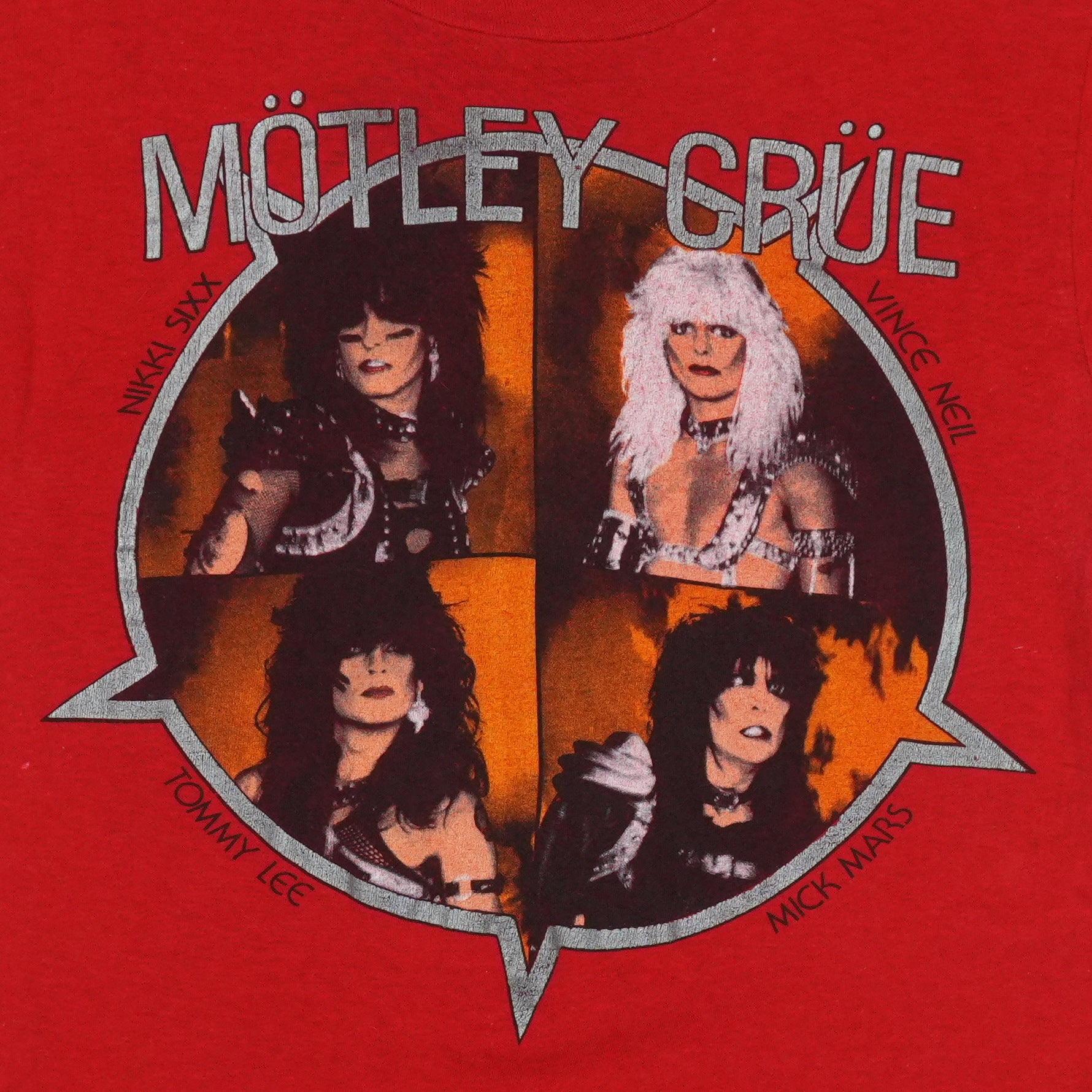 1983 Motley Crue Shout At The Devil Tour Shirt | Authentic Vintage