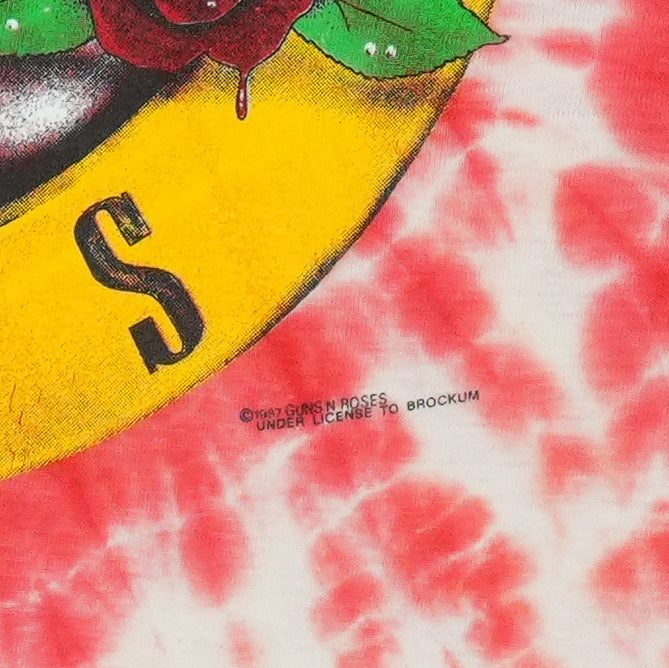 1987 Guns N Roses Symmetria Tie Dye Shirt