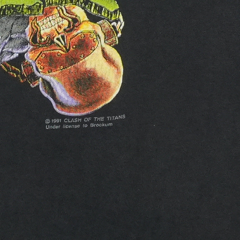 1991 Clash Of The Titans Tour Shirt