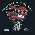 1985 Harley Davidson Love Ride Shirt