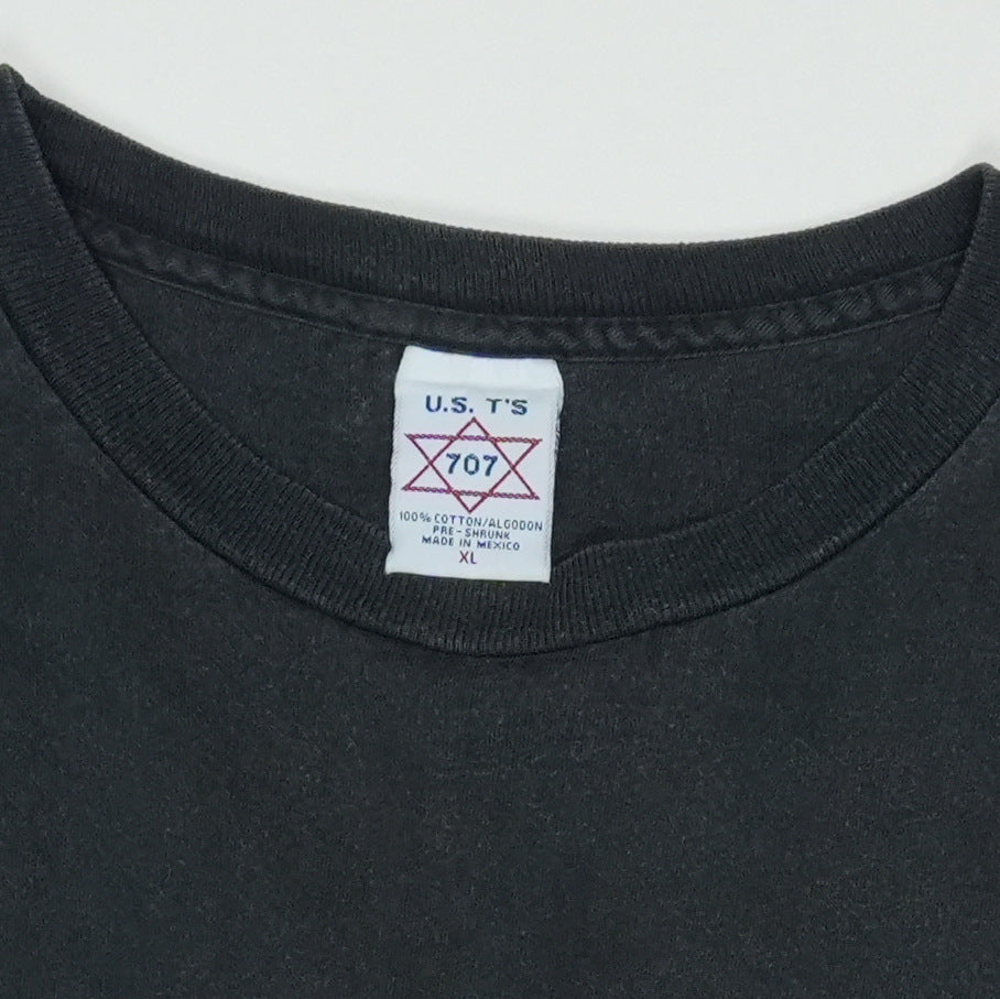 wcw１９９５vintage 1990s Raven WCW Wrestling Shirt | Authentic Vintage Tee – WyCo Vintage
