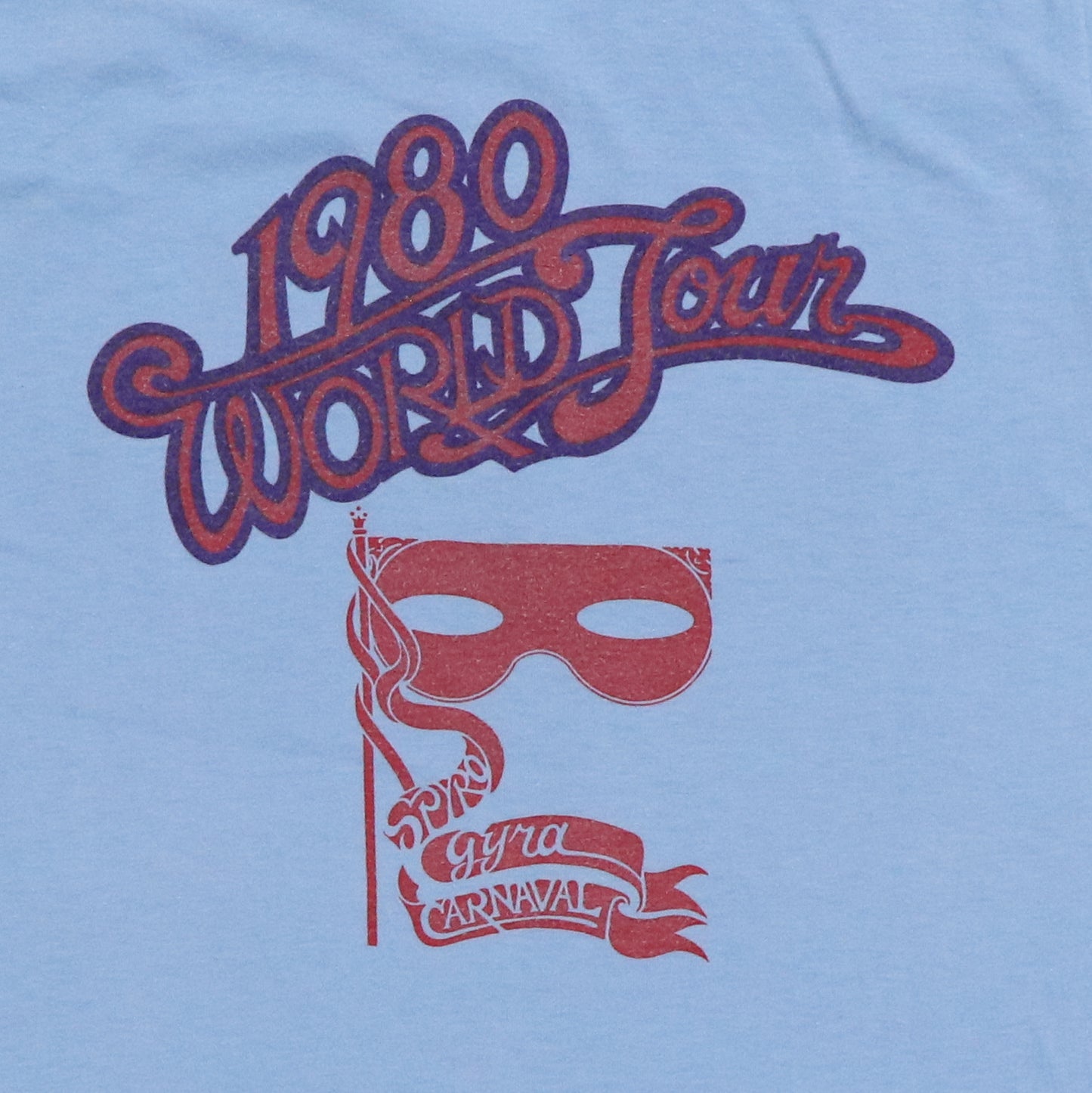 1980 Spyro Gyra World Tour Shirt