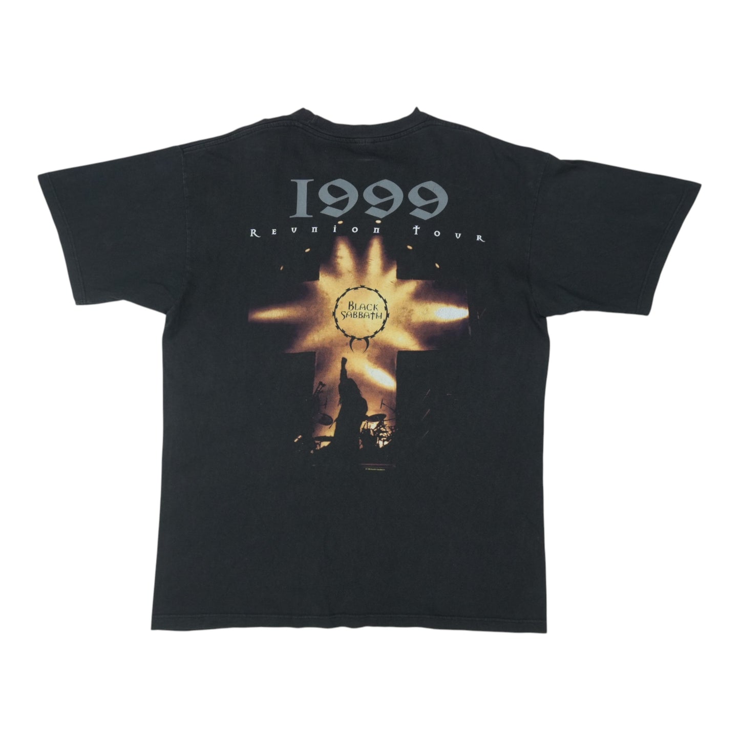1999 Black Sabbath Tour Shirt Back
