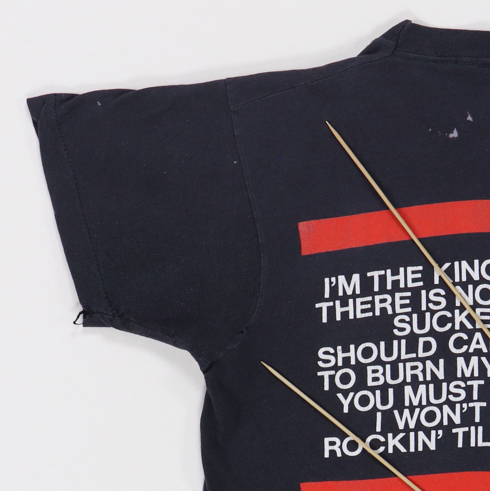 1985 Run DMC King Of Rock Shirt – WyCo Vintage