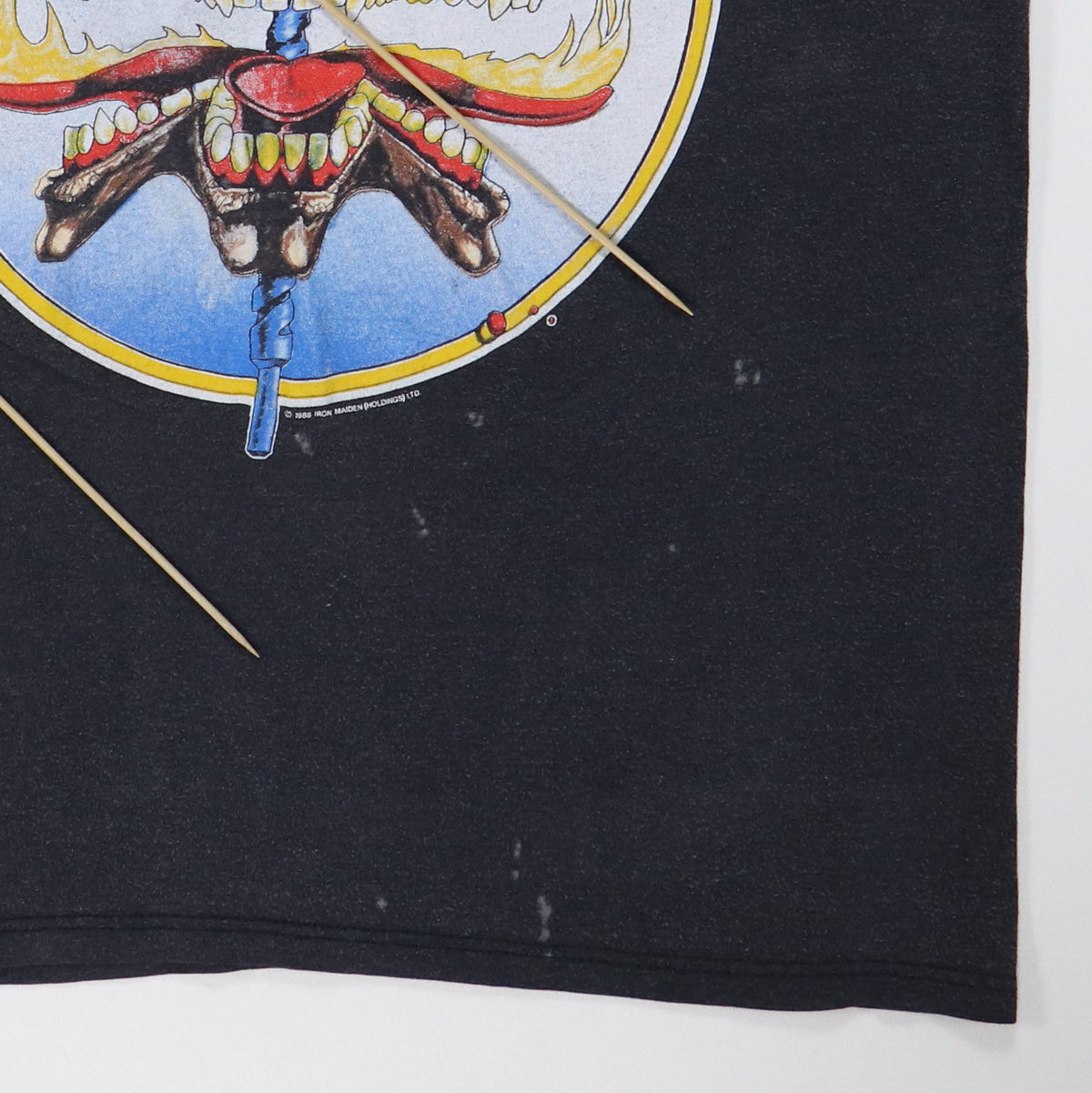1988 Iron Maiden Clairvoyant Shirt | Authentic Vintage Tee – WyCo 