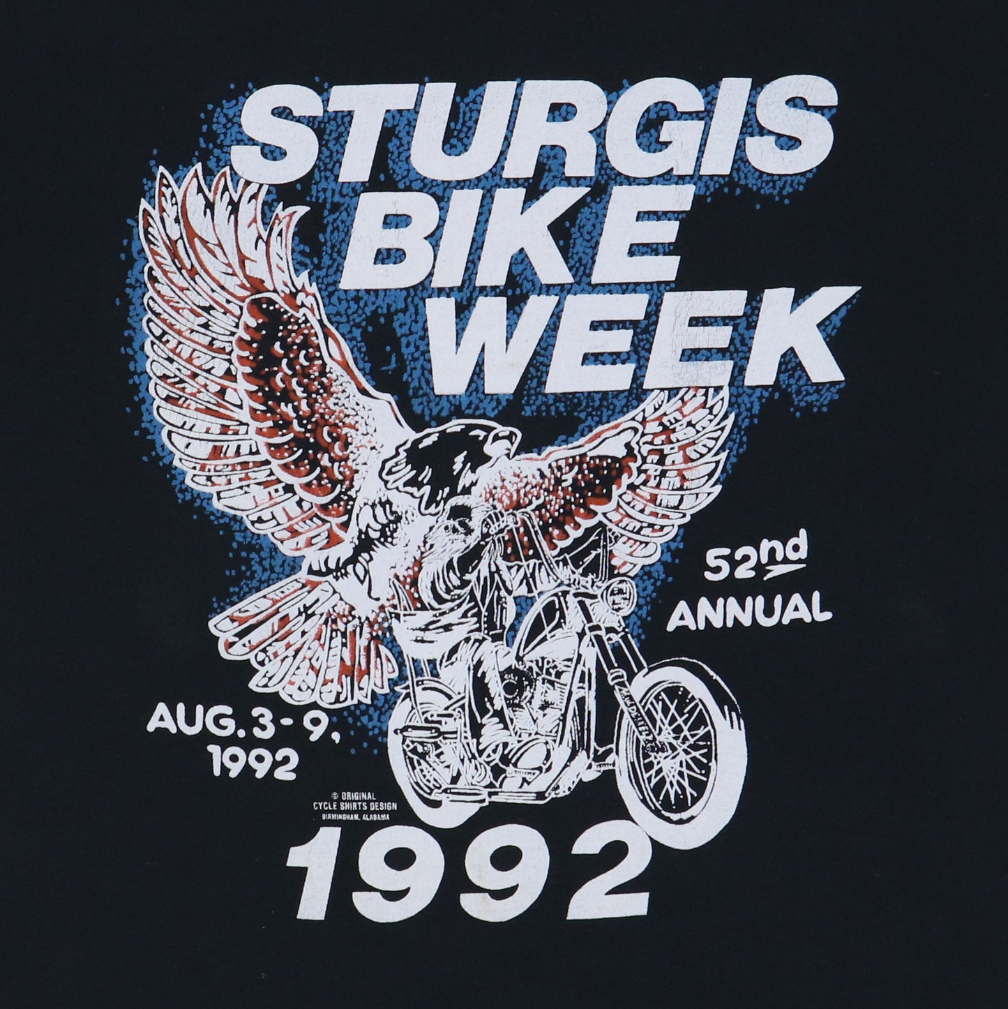 1992 Sturgis Bike Week Motorcycle Rally Shirt