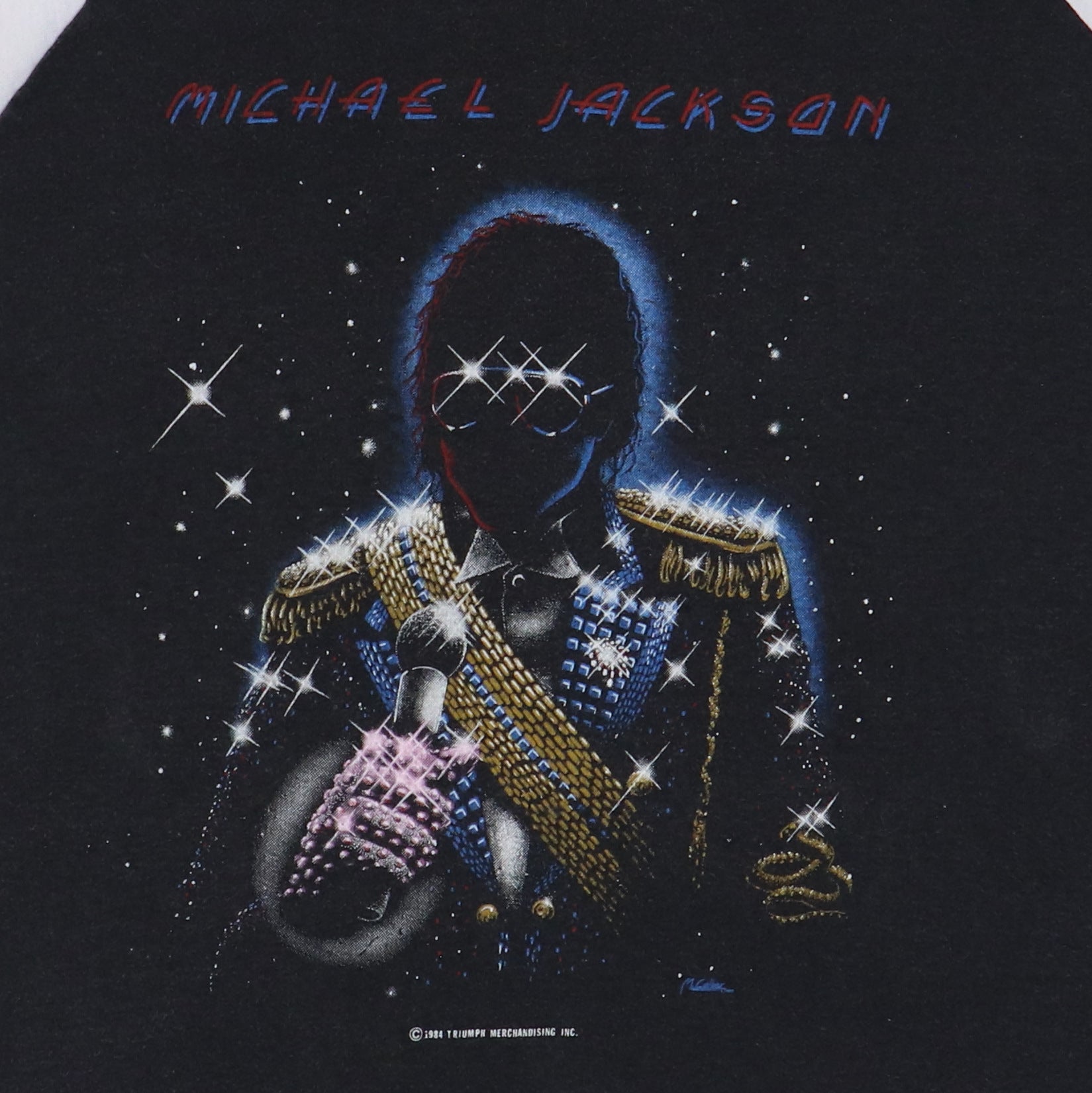 1984 Michael Jackson Victory Tour Jersey Shirt | Authentic Vintage