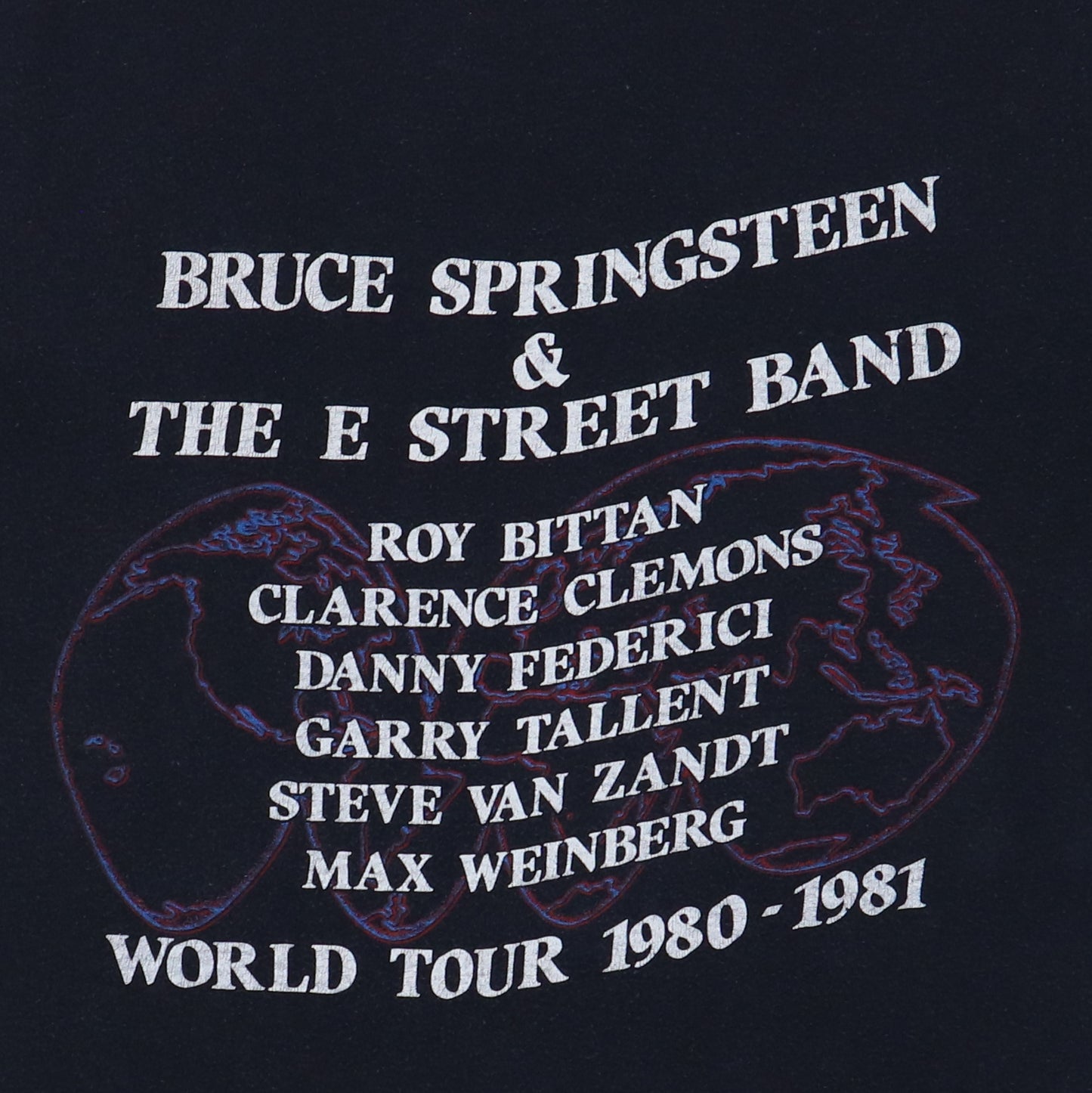 1980 Bruce Springsteen World Tour Shirt