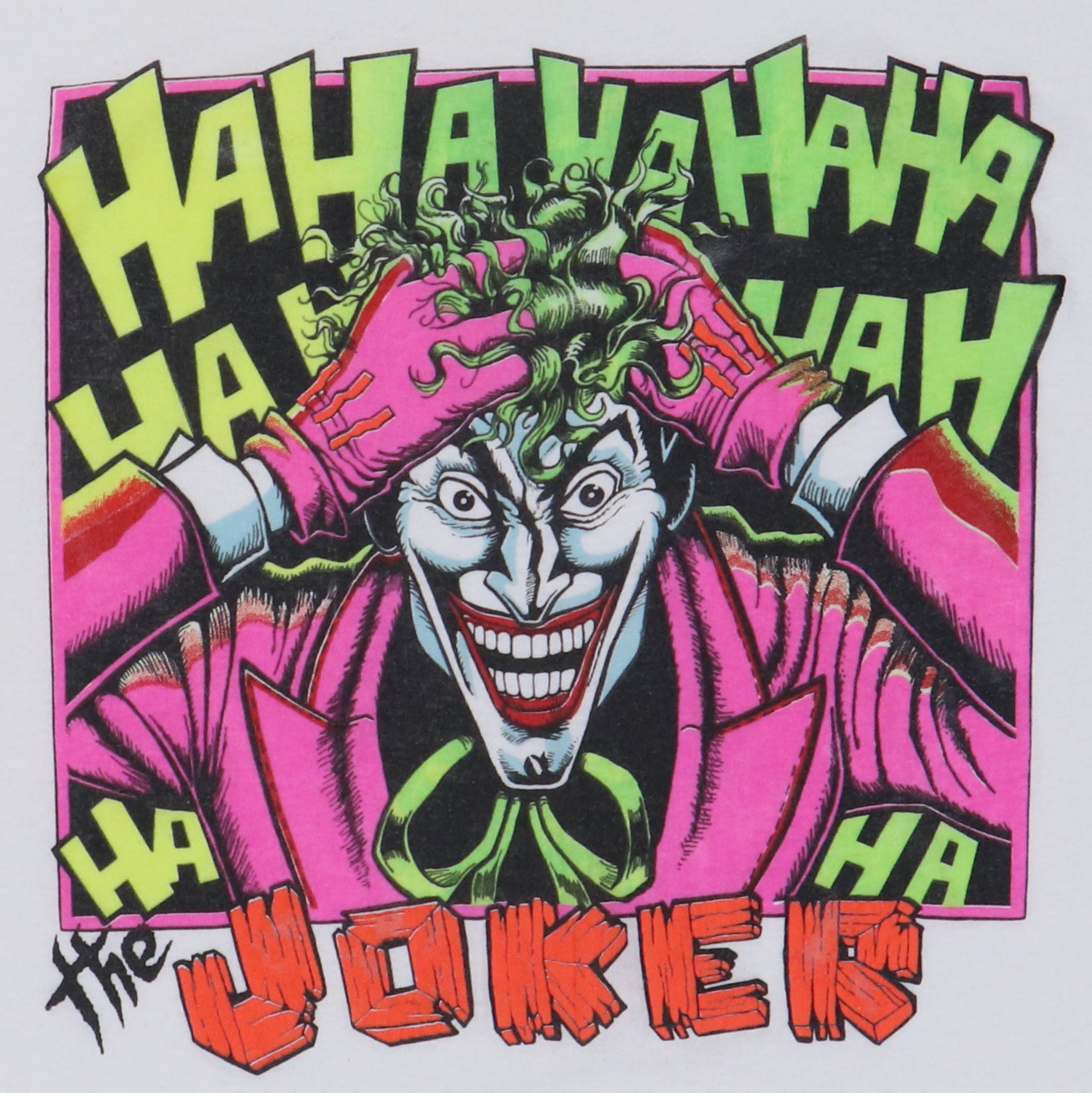 Original vintage 1980s Joker DC Comics Shirt | WyCo Vintage