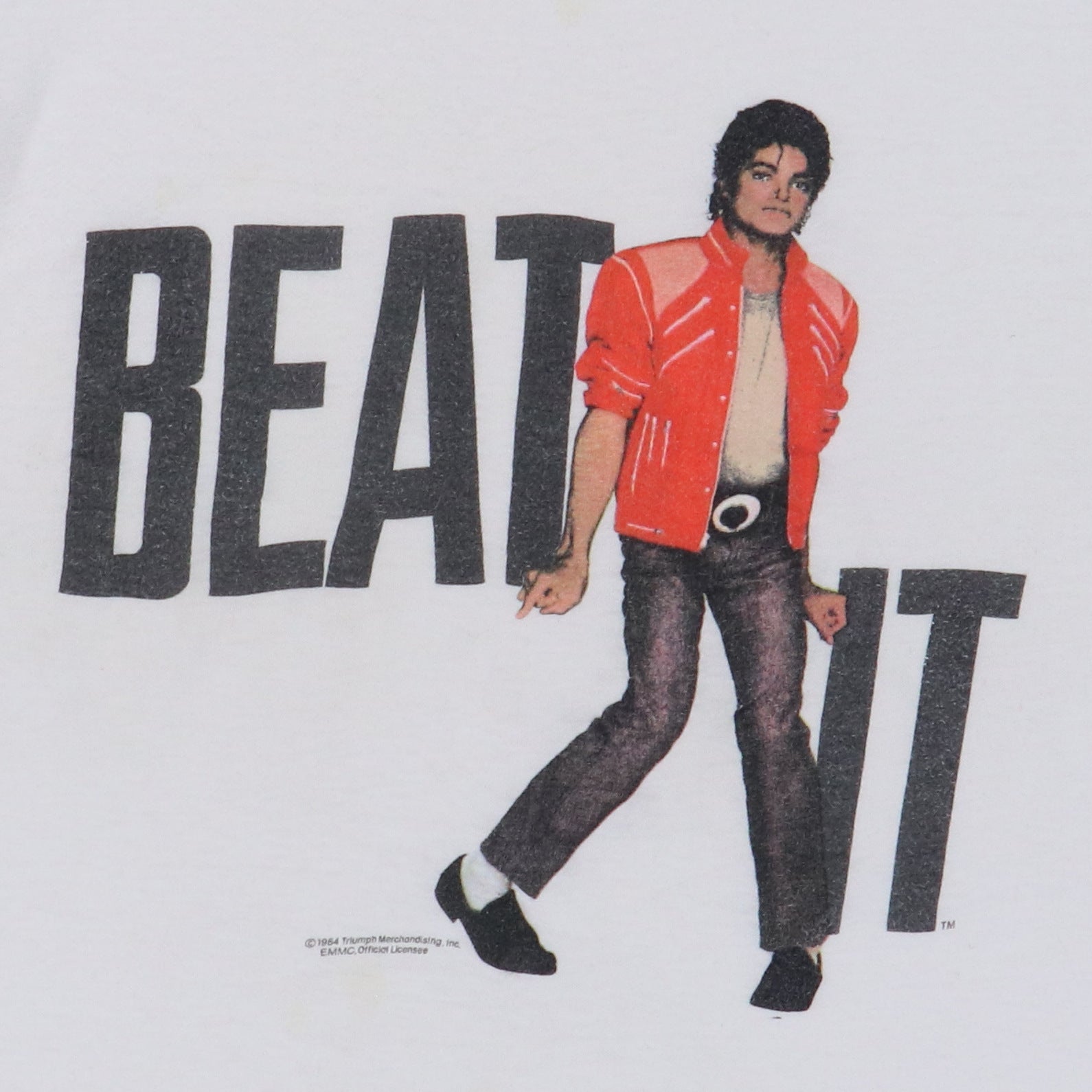 1984 Michael Jackson Beat It Shirt | Authentic Vintage Tee – WyCo