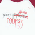 1983 Stevie Nicks Blame It On Harry Crew Tour Jersey Shirt