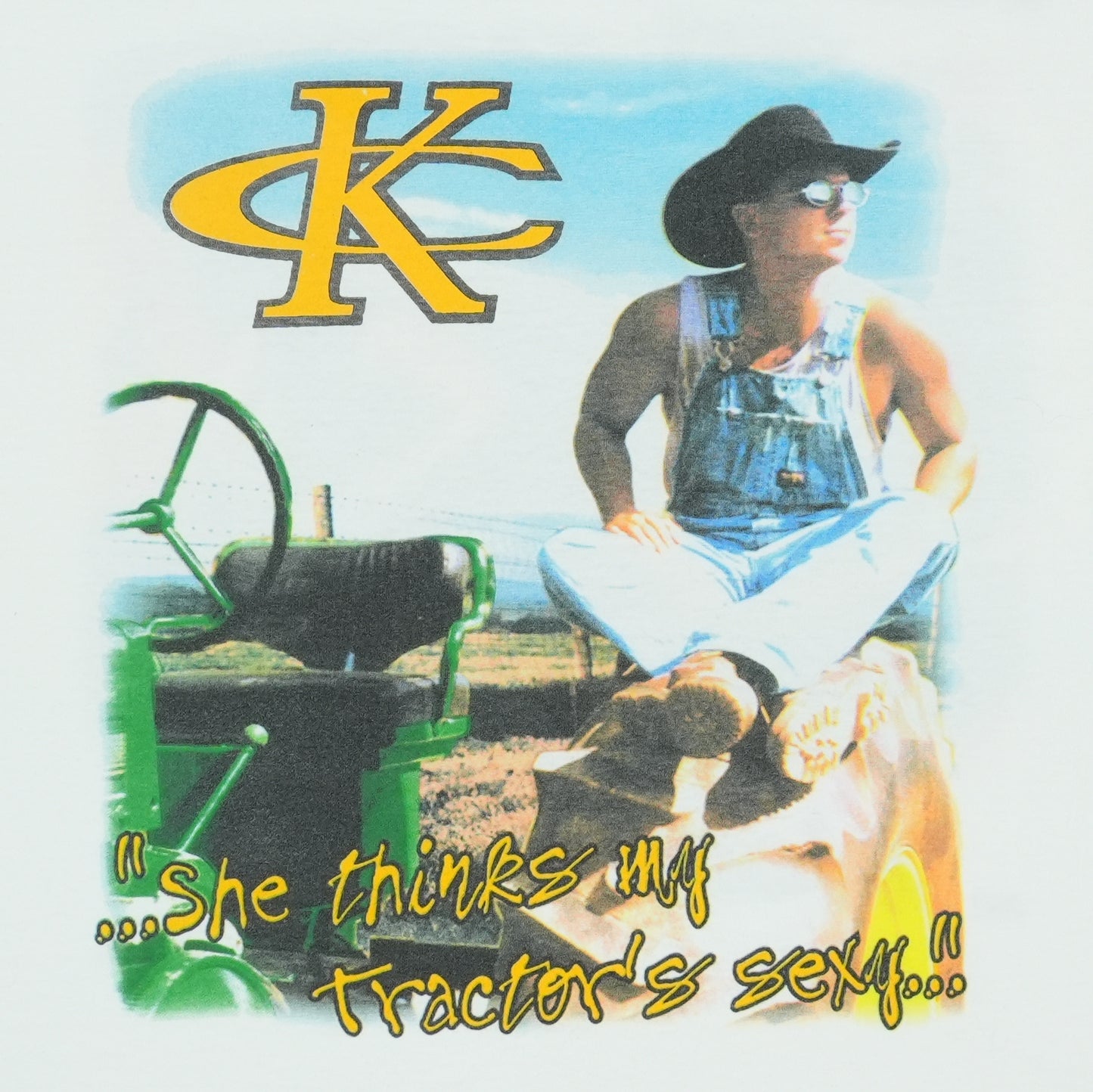 1999 Kenny Chesney She Thinks My Tractor's Sexy Shirt