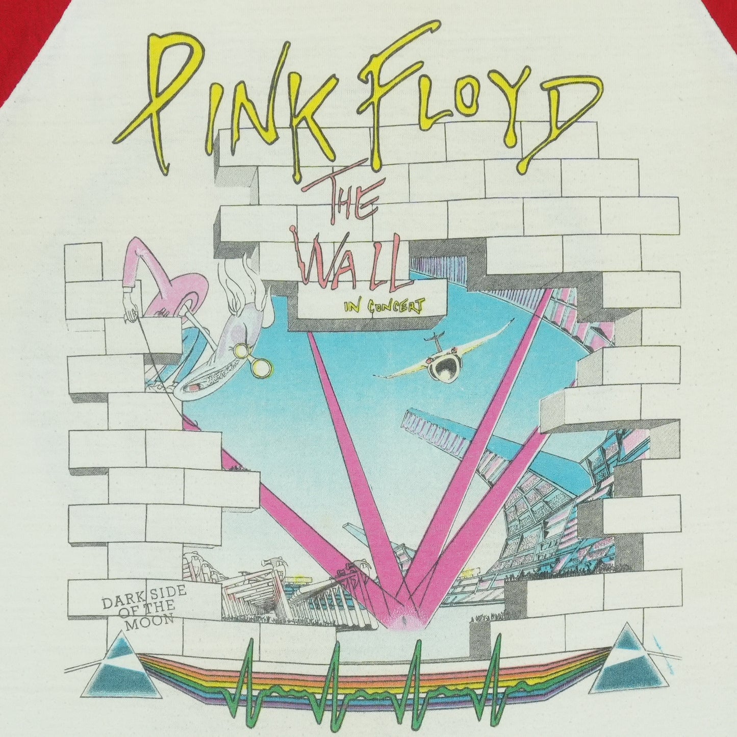1980 Pink Floyd The Wall Concert Tour Jersey Shirt