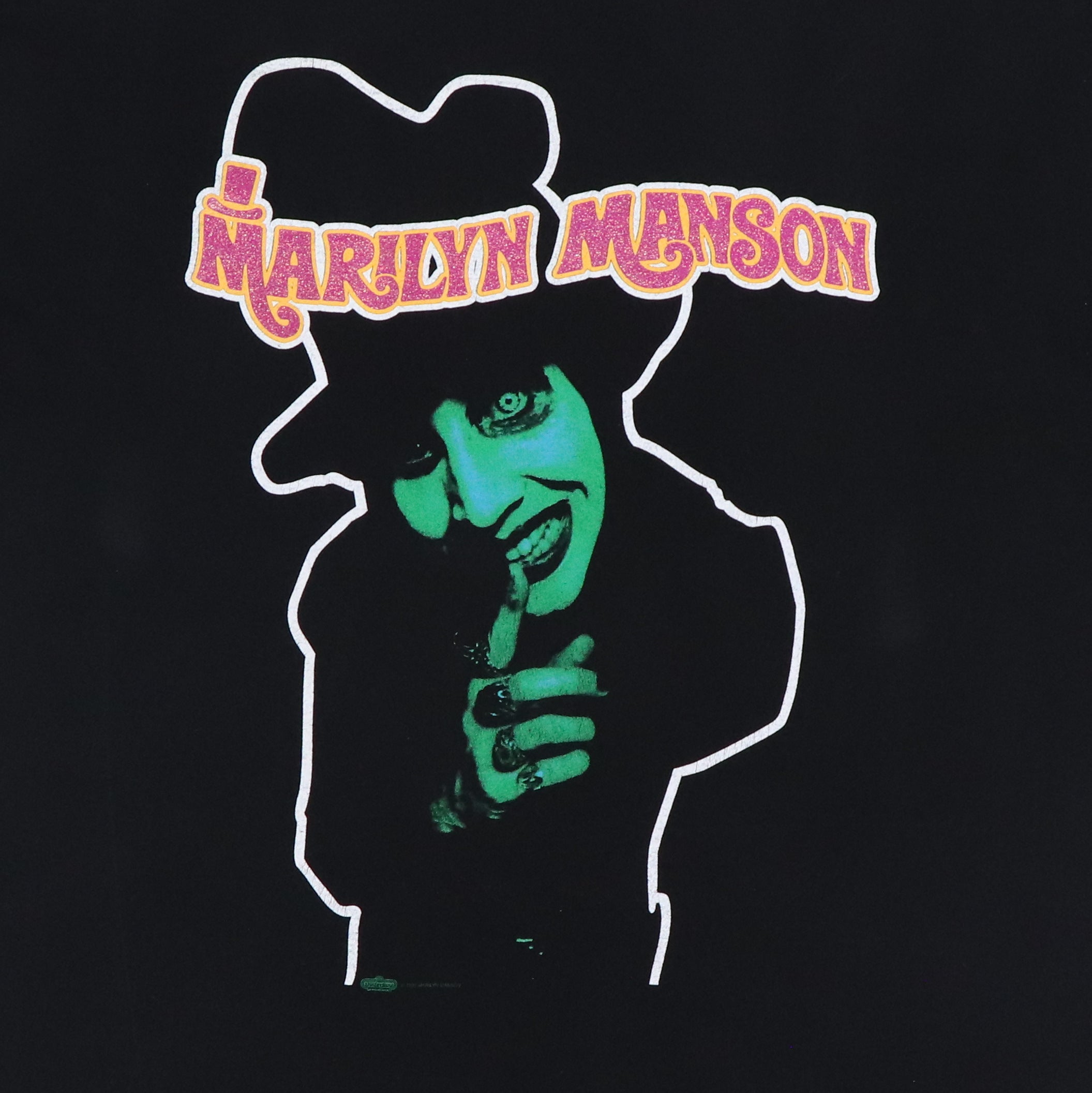 1995 Marilyn Manson Dope Fiend Shirt | Authentic Vintage Tee