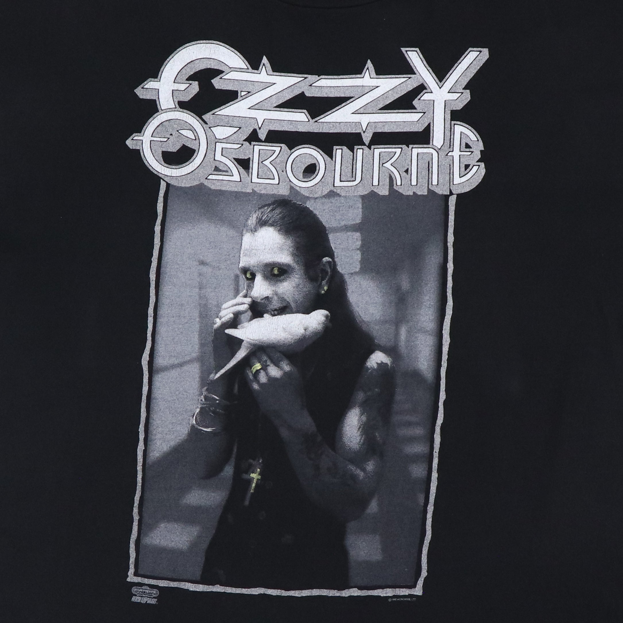1992 Ozzy Osbourne San Antonio Concert Shirt | Authentic Vintage