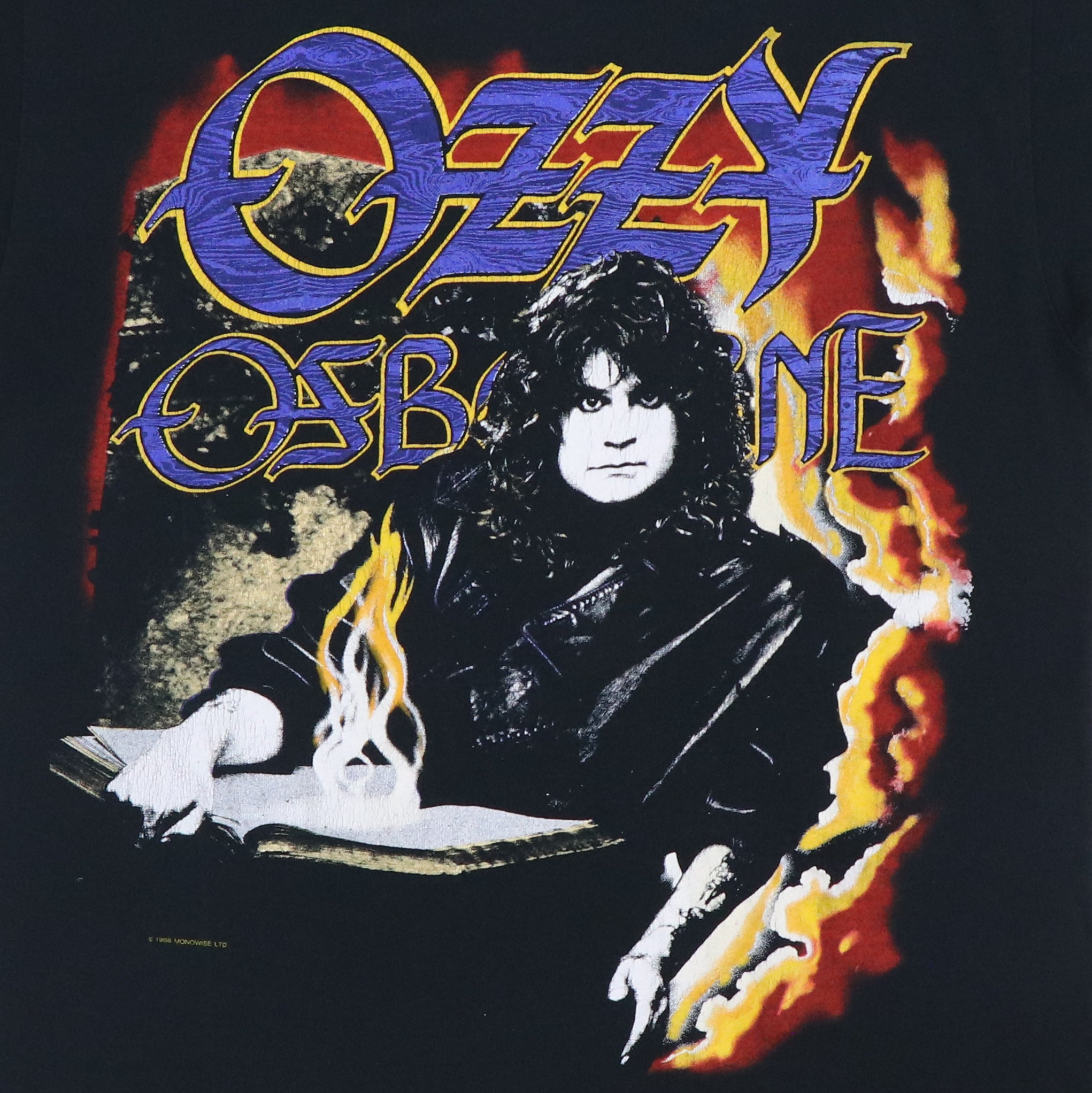 1988 Ozzy Osbourne Shirt | Authentic Vintage Tee – WyCo Vintage