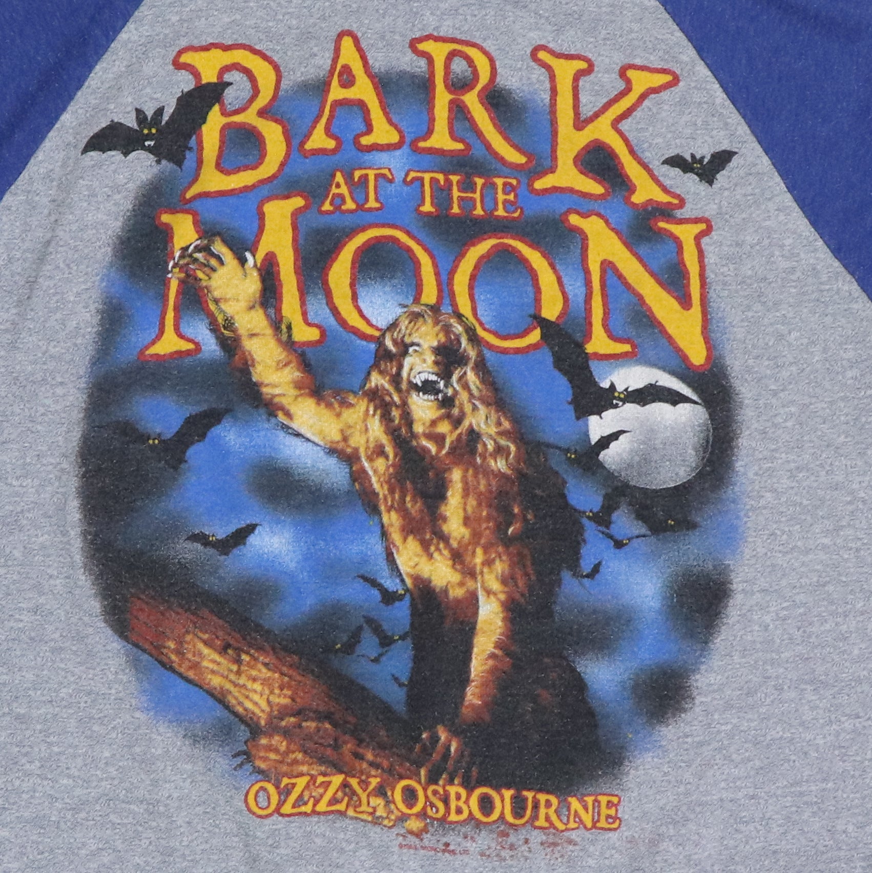 オジーオズボーン BARK AT THE MOON WORLD TOUR1984 OZZY OSBOURNE BARK AT THE MOON WORLD TOUR PROGRAMME 1984
