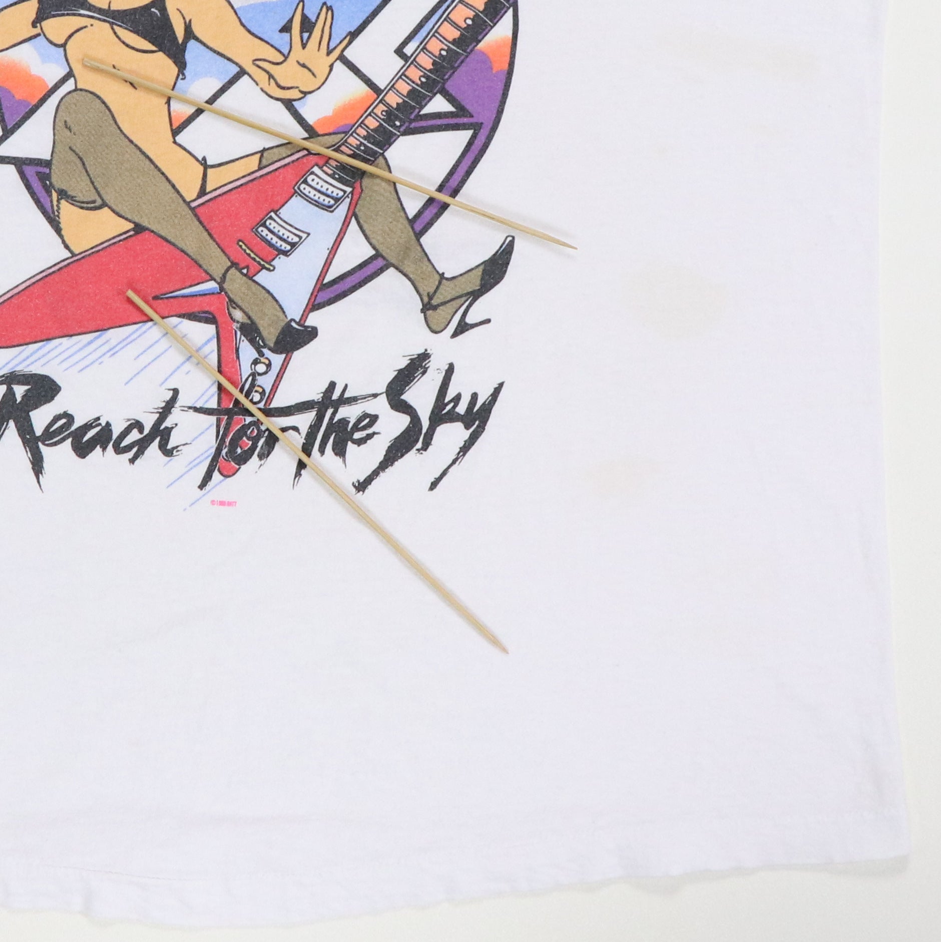 1989 Ratt Reach For The Sky Tour Shirt | Authentic Vintage Tee