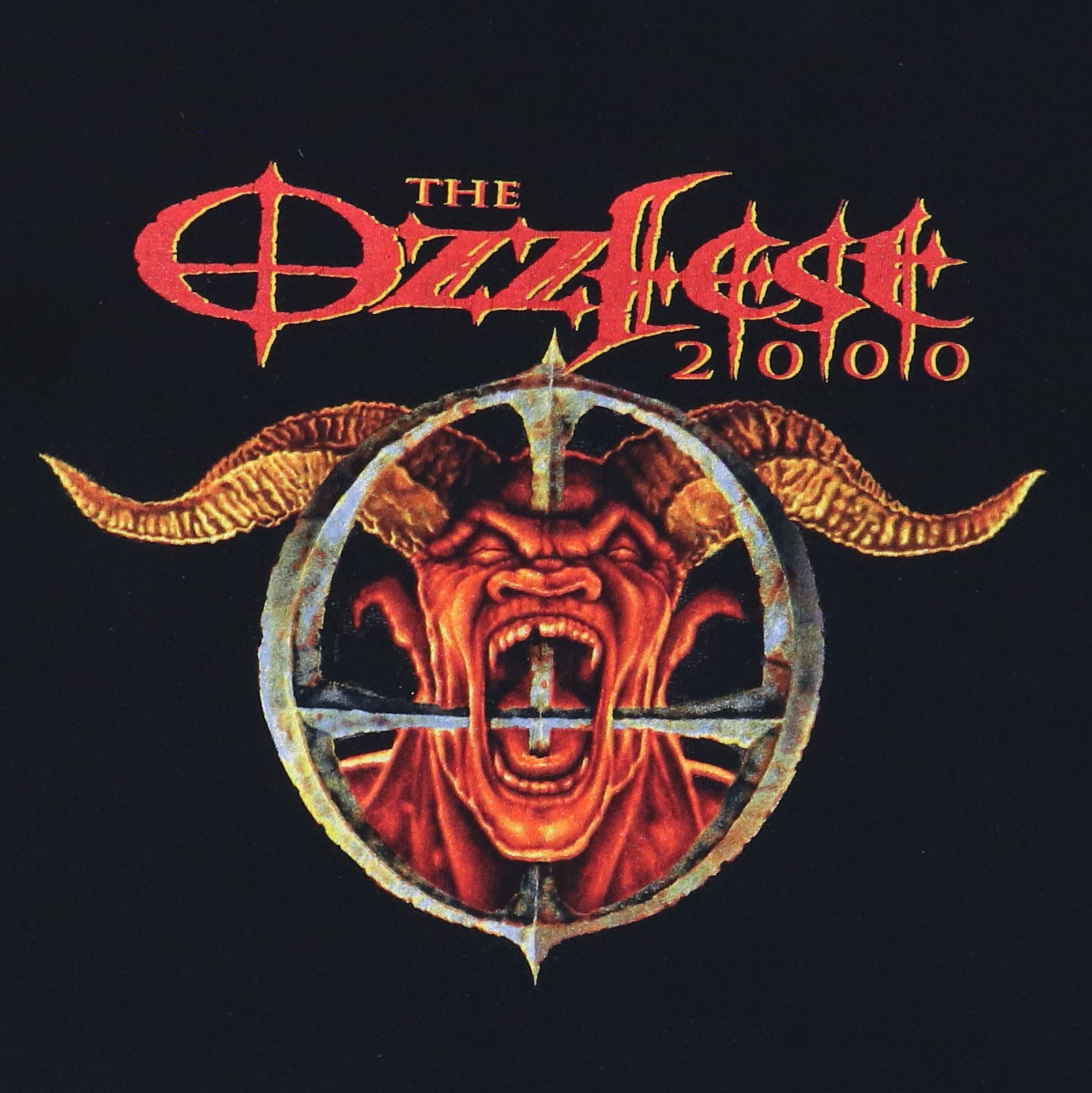 2000 Ozzfest Ozzy Osbourne Tour Shirt | Authentic Vintage Tee