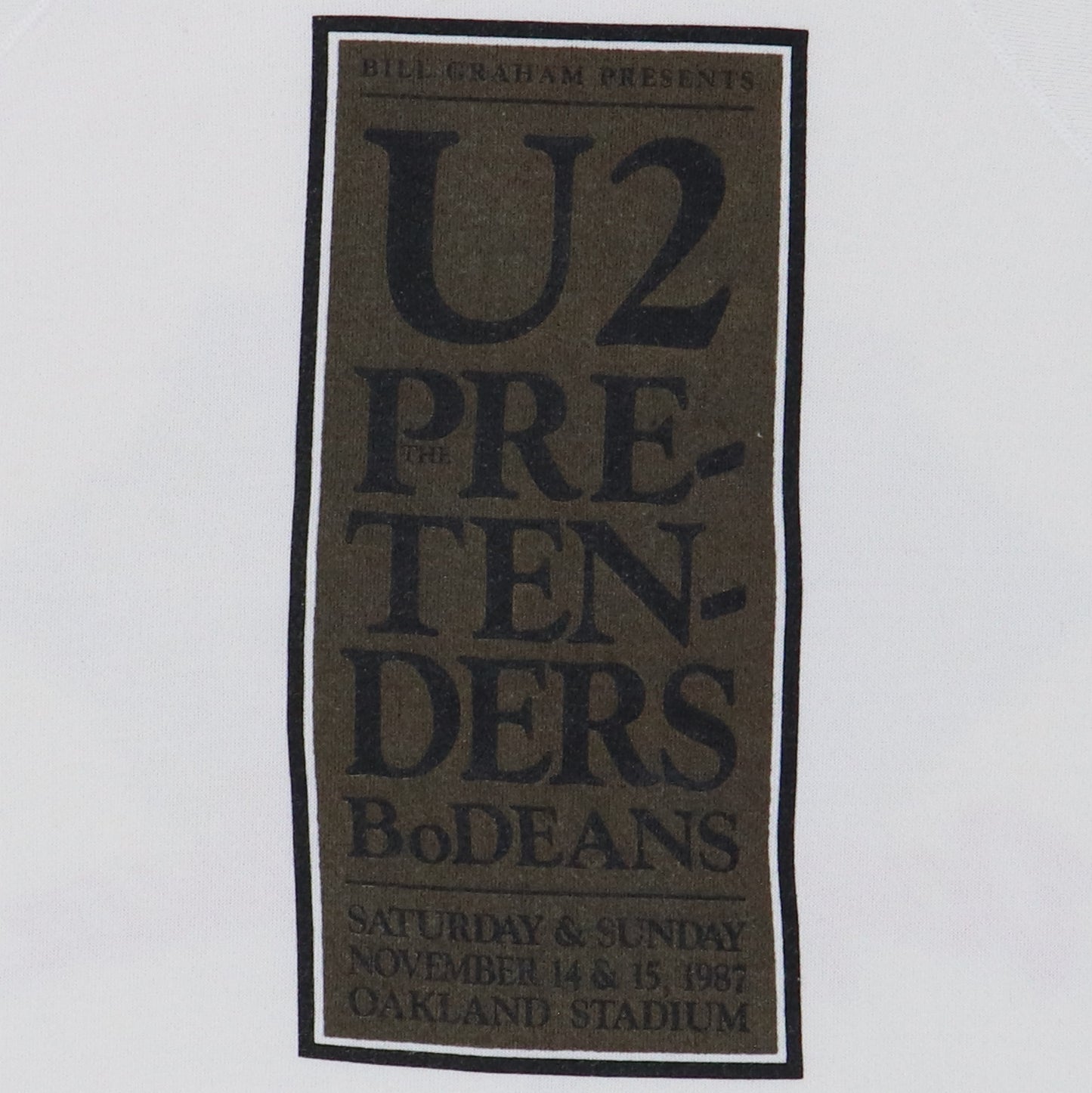 1987 U2 Day On The Green Sweatshirt