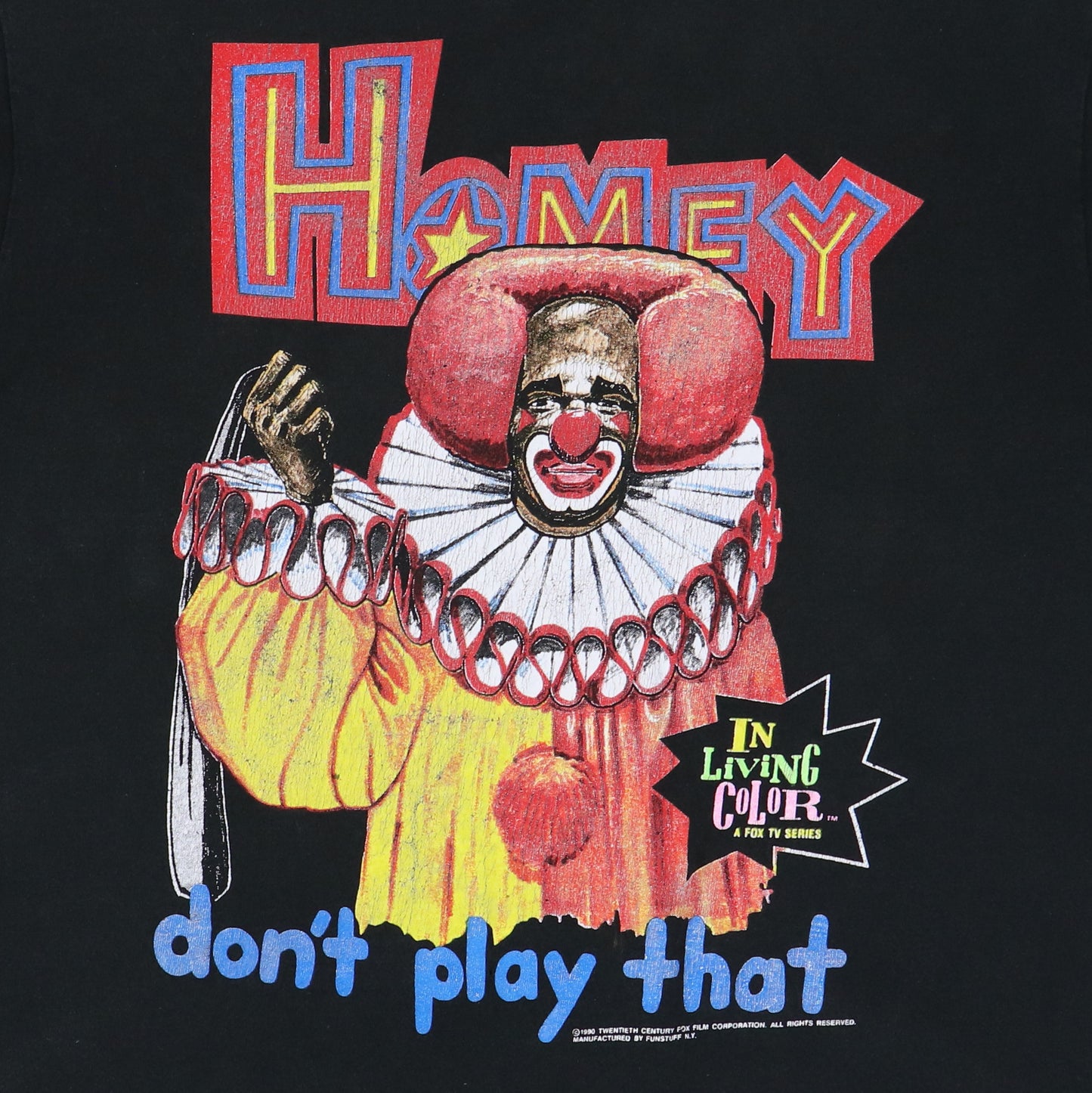 1990 Homey The Clown Damon Wayans Shirt
