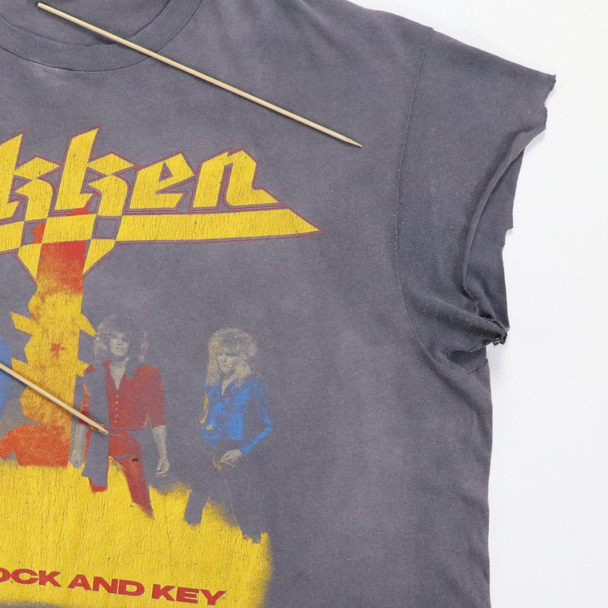 1985 Dokken Under Lock And Key Tour Shirt | Authentic Vintage Tee 