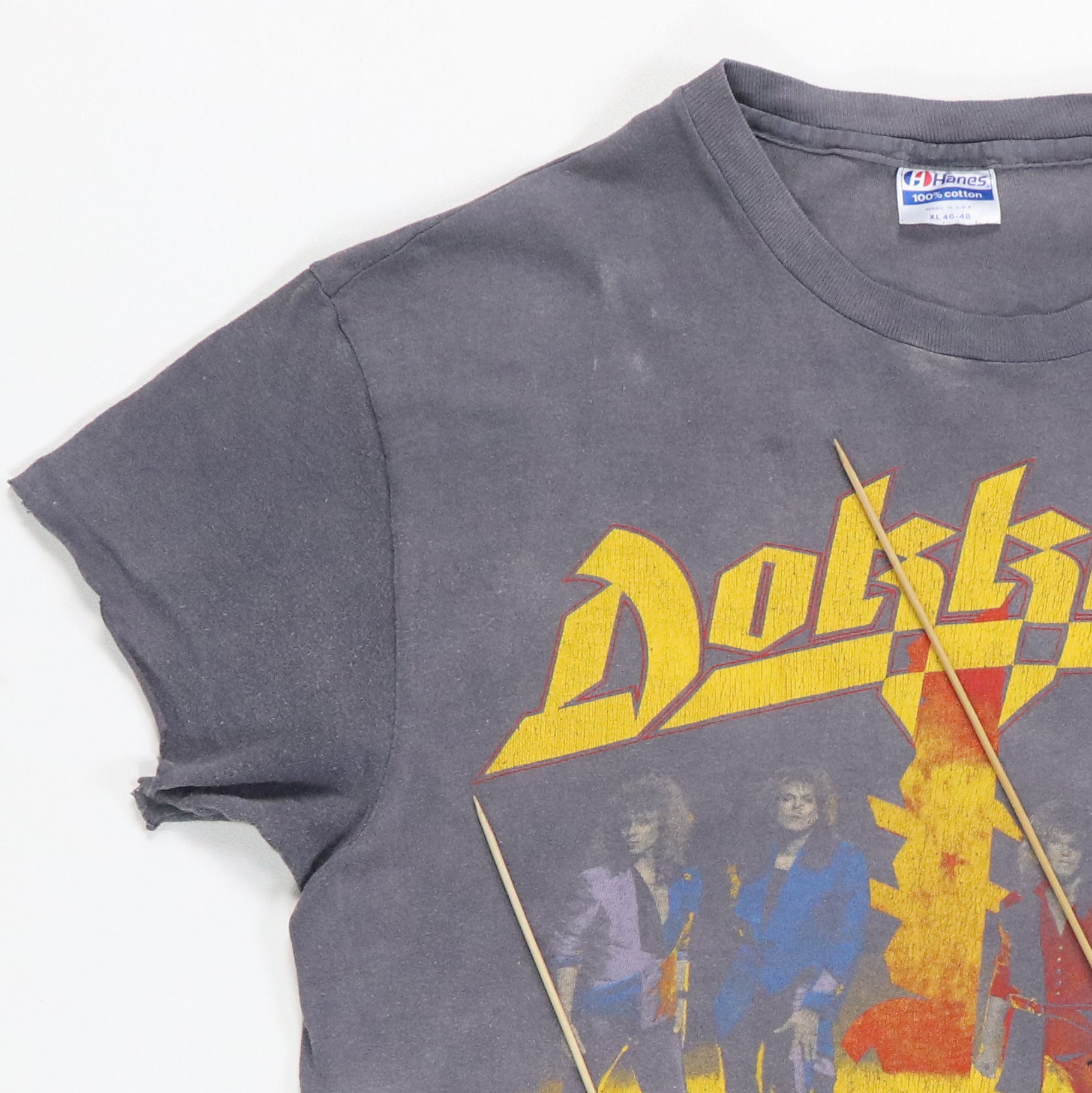 1985 Dokken Under Lock And Key Tour Shirt – WyCo Vintage