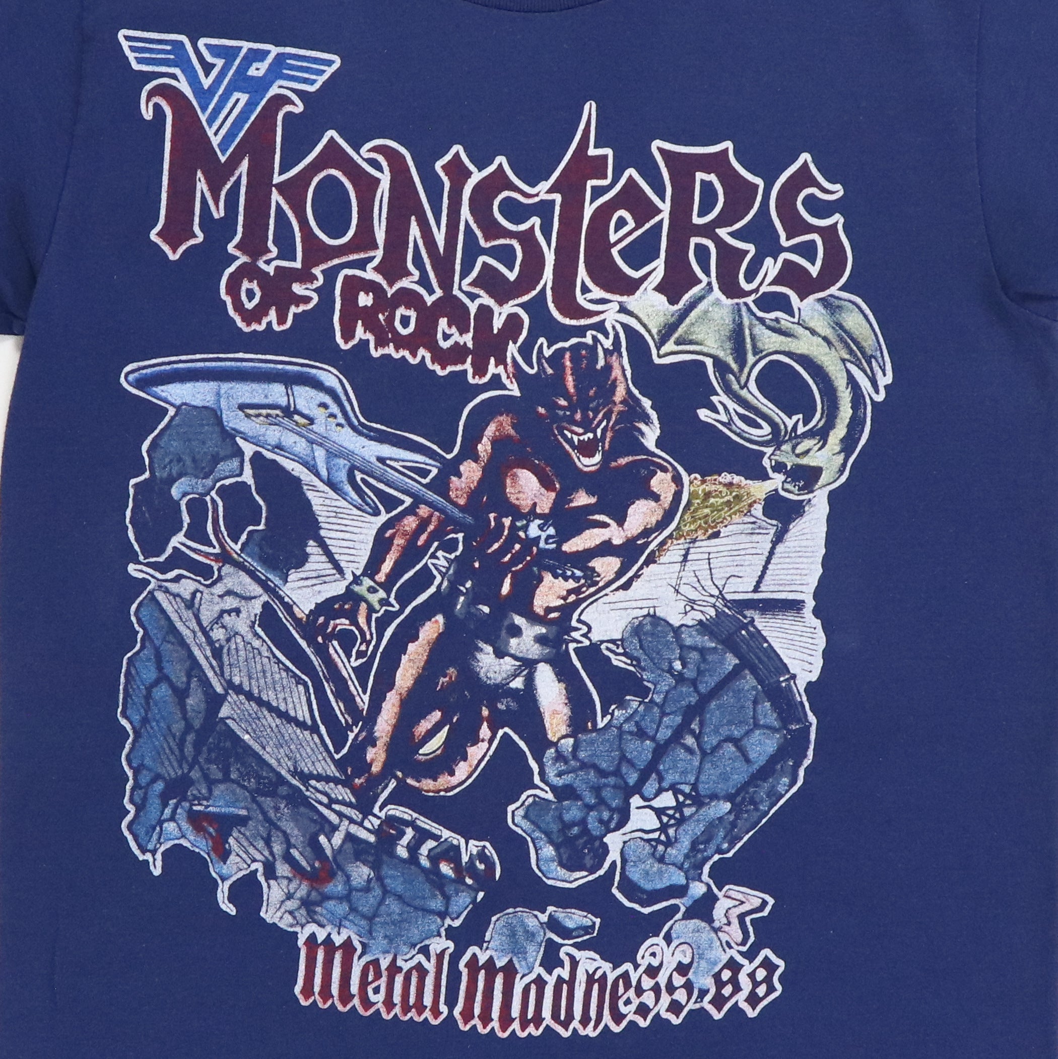 MONSTERS OF ROCK ヴィンテージＴシャツ Vintage 80's Monster of Rock T-shirt, Monster of Rock Tour