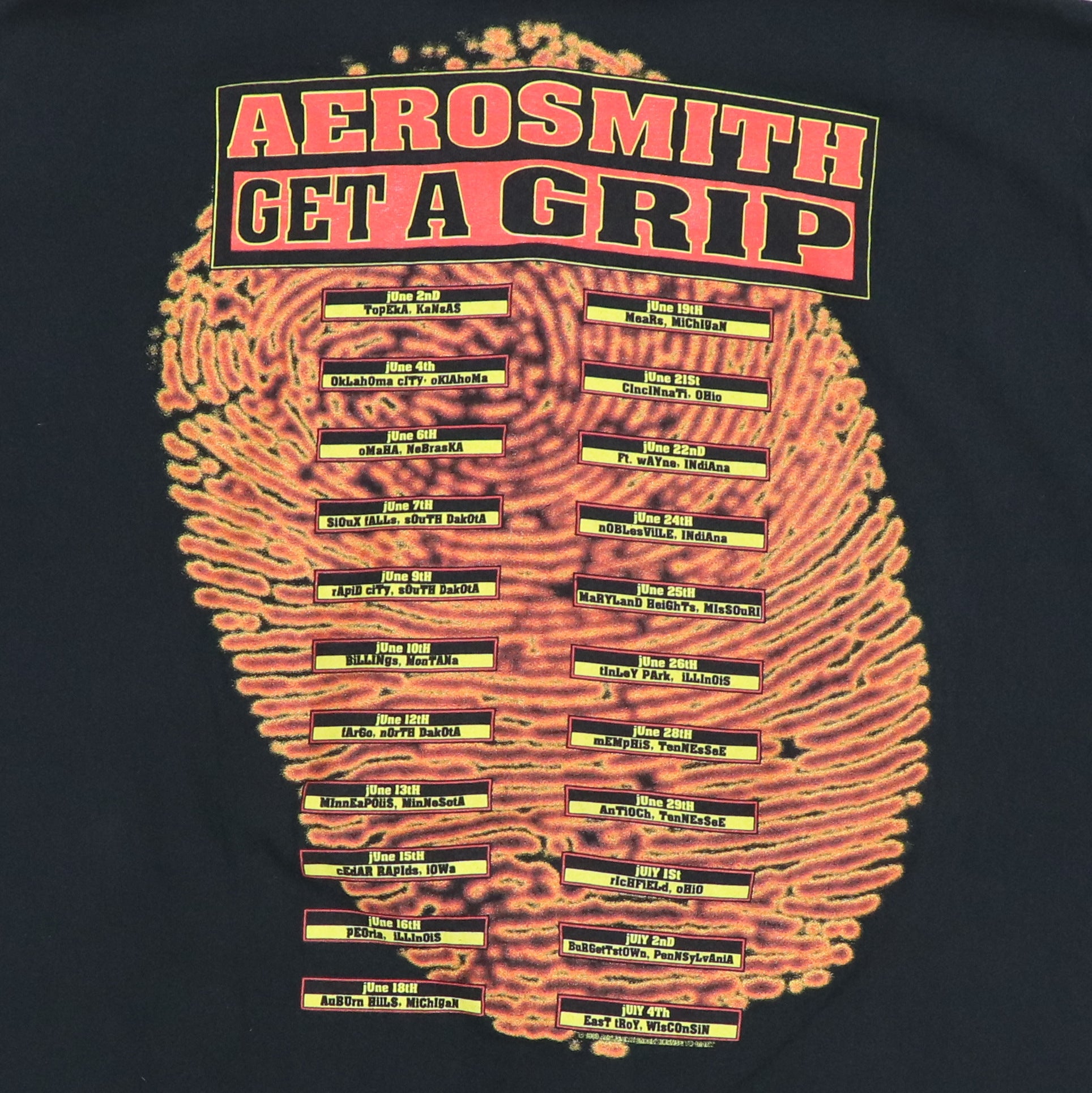 Aerosmith 1993年製 Tシャツ　get a grip 美品 AERO23-03-GRIP-93-SS-FR.png?v=
