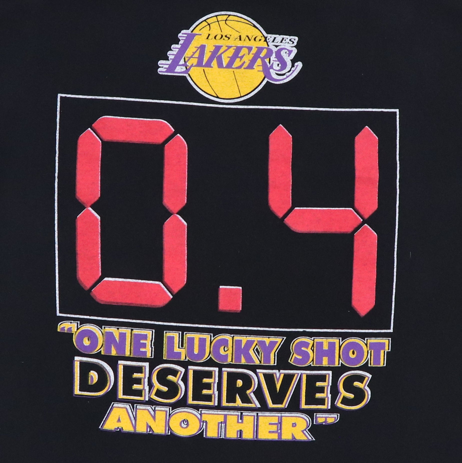 2004 Los Angeles Lakers Bling Bling Playoffs Shirt | Authentic