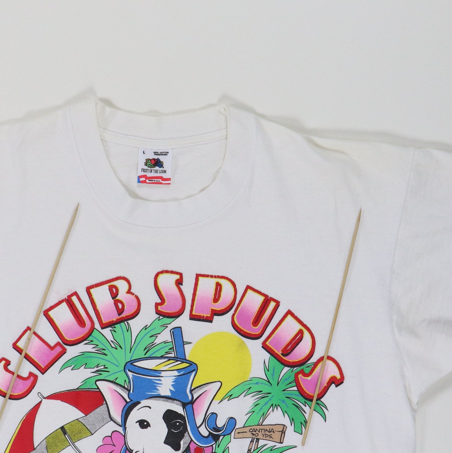 1986 Club Spuds MacKenzie Bud Light Shirt