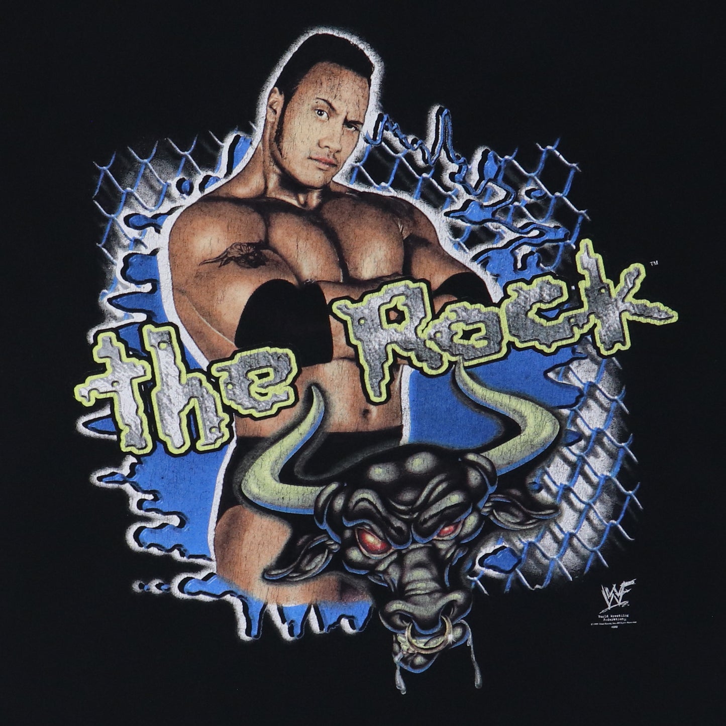 1999 The Rock WWF Shirt