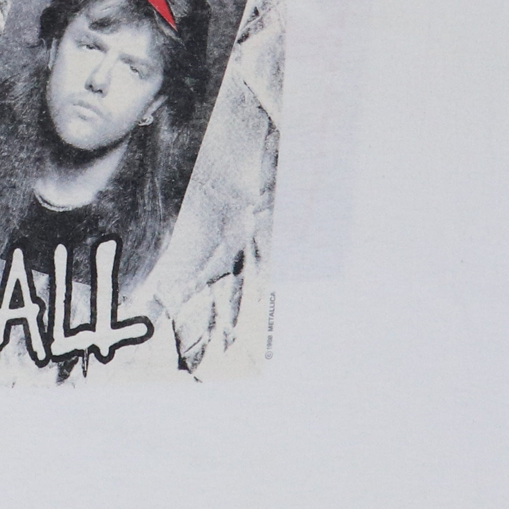 1988 Metallica And Justice For All Shirt