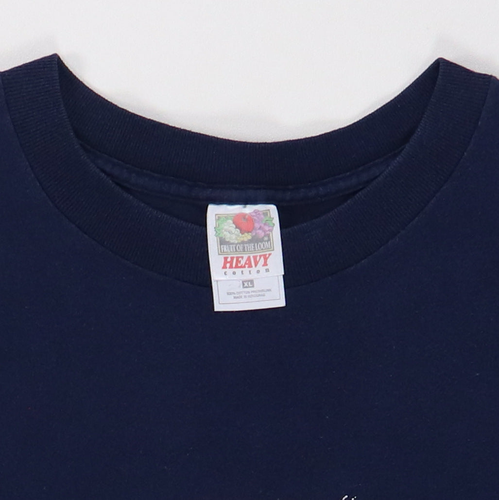 JETS TO BRAZIL Tシャツ Lサイズ Vtg JETS TO BRAZIL Punk Band Navy Blue T-Shirt Small PAN AM