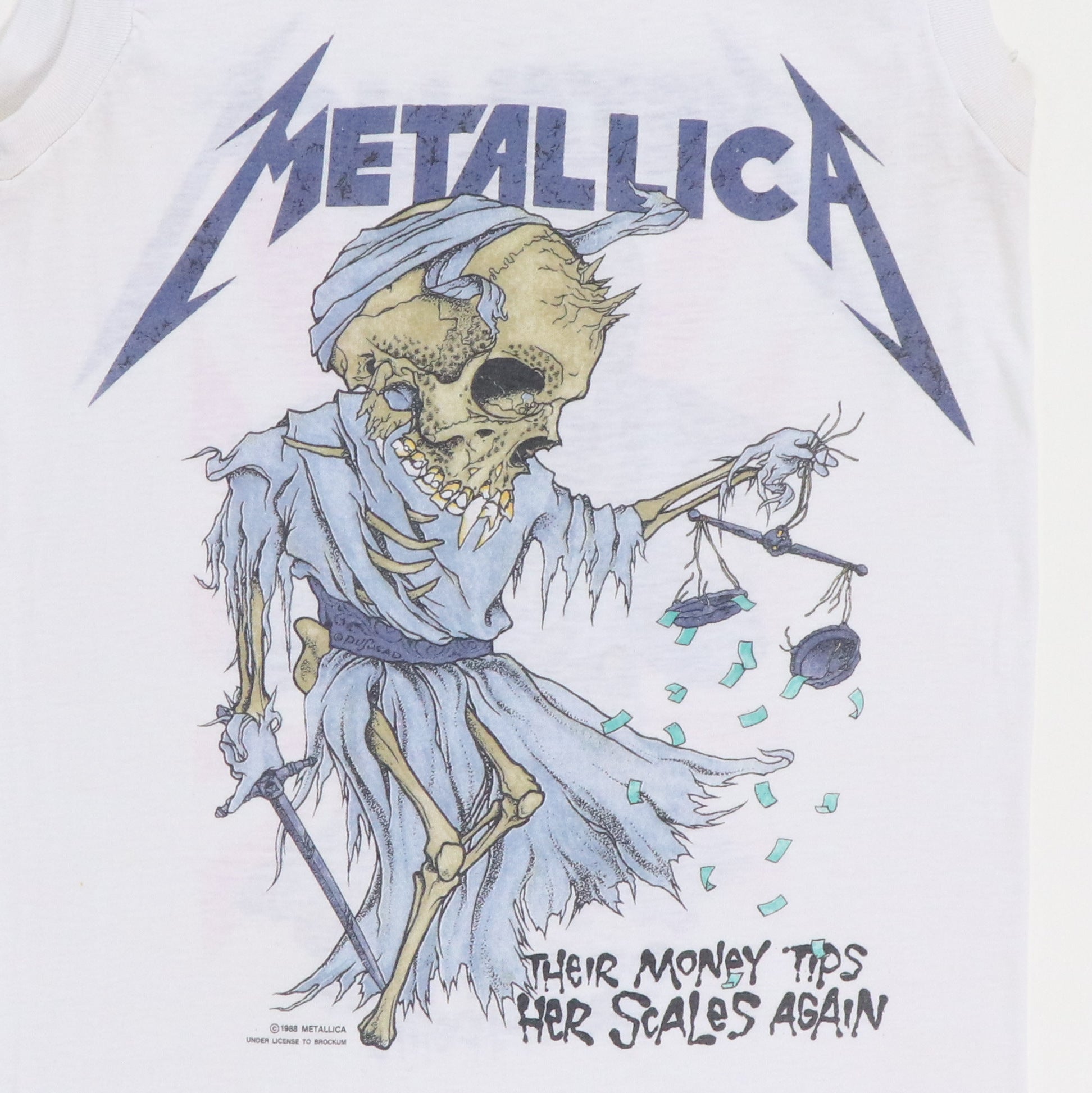 1988 Metallica Doris Sleeveless Shirt | Authentic Vintage Tee