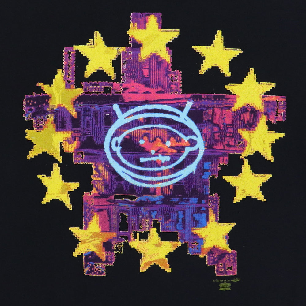 1993 U2 Zooropa Hooded Long Sleeve Shirt
