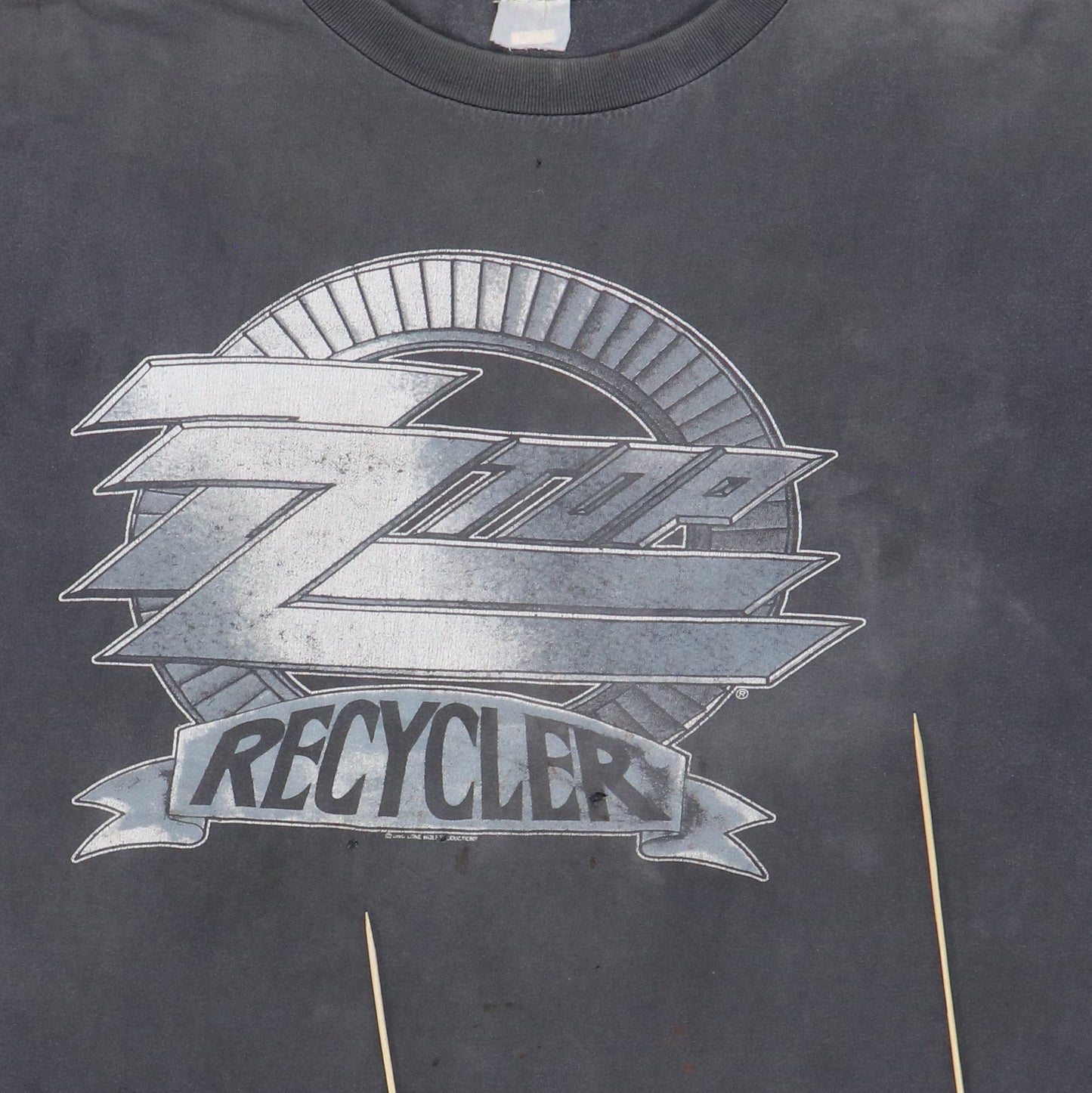 1991 ZZ Top Recycler Tour Shirt