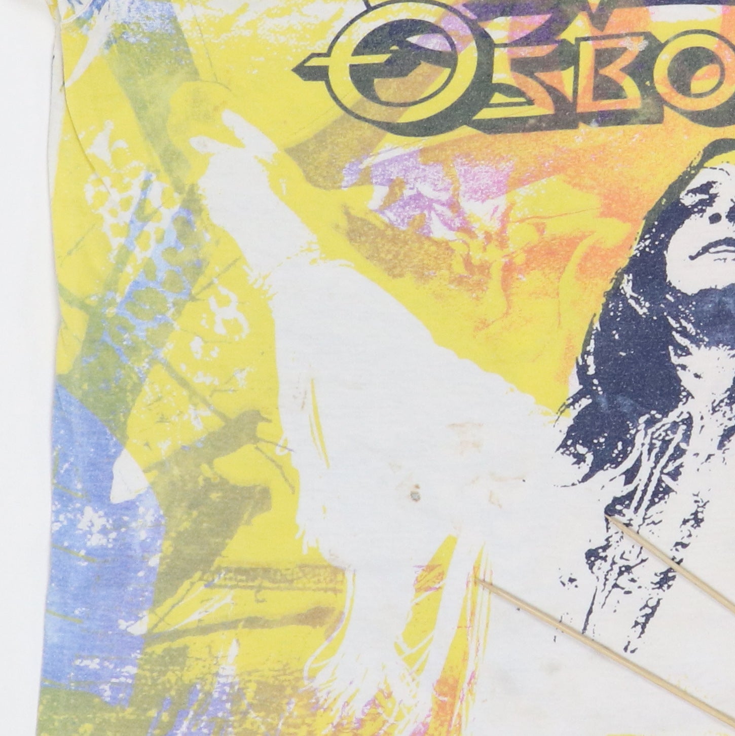 トップス 1991 Ozzy Osbourne All Over Print Shirt 1991 Ozzy Osbourne All Over Print Shirt | Authentic Vintage Tee