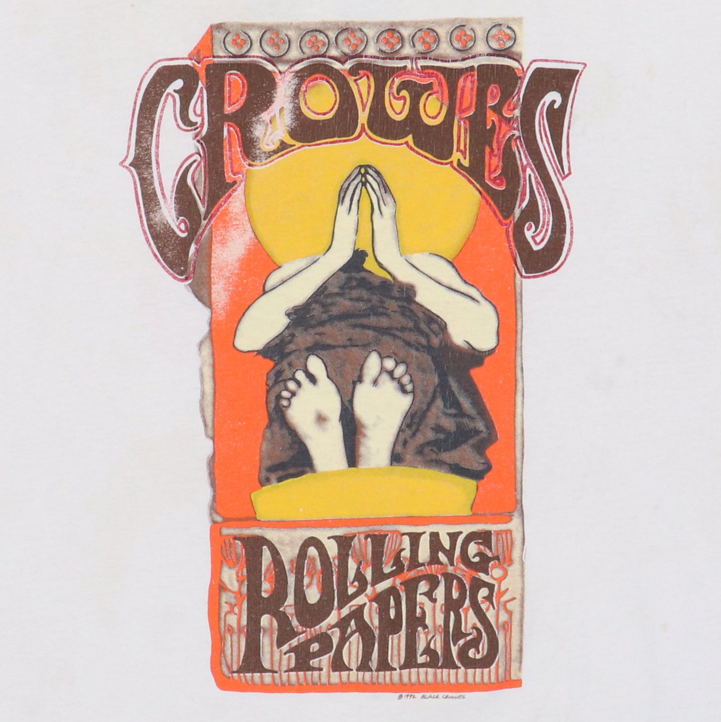 1992 Black Crowes High As The Moon Tour Shirt