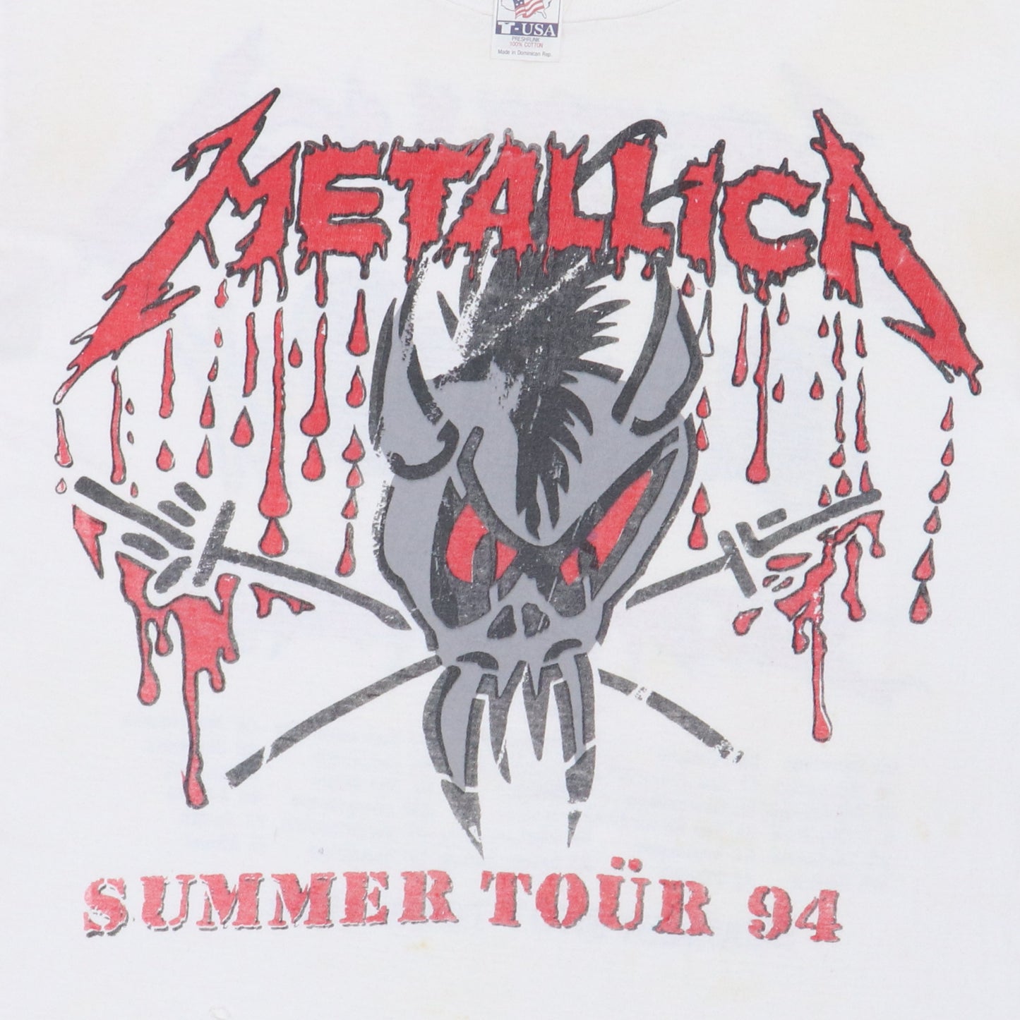 1994 Metallica Summer Shit Tour Shirt